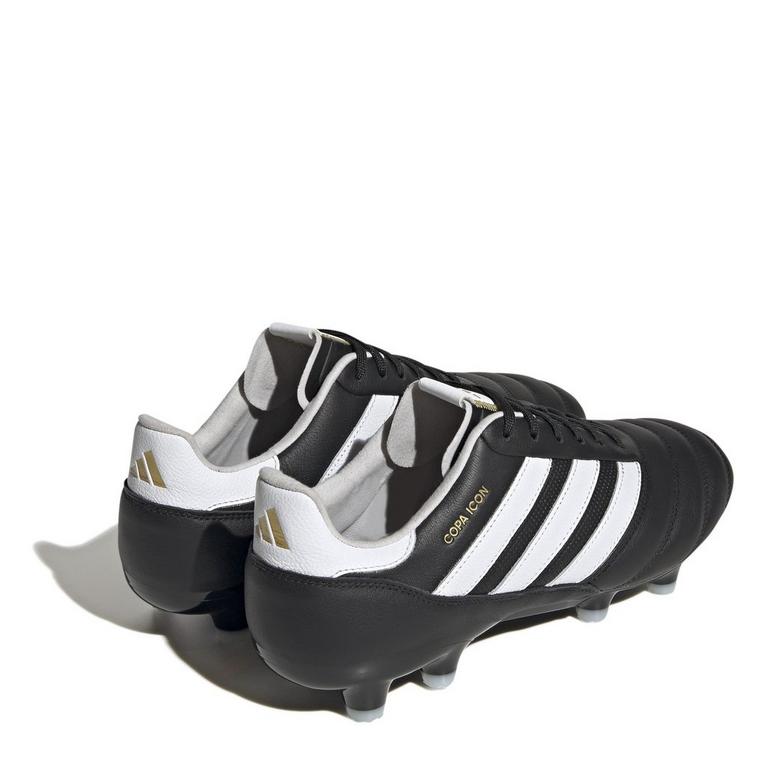 Noir/Blanc/Or - adidas - Copa Icon Pro Firm Ground Boots - 4