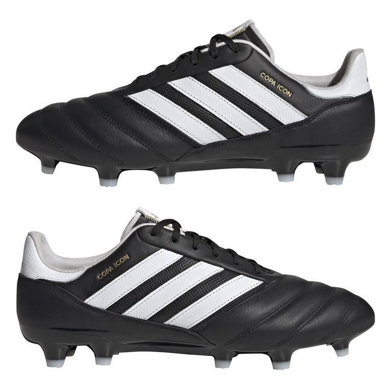 Noir/Blanc/Or - adidas - Copa Icon Pro Firm Ground Boots - 10
