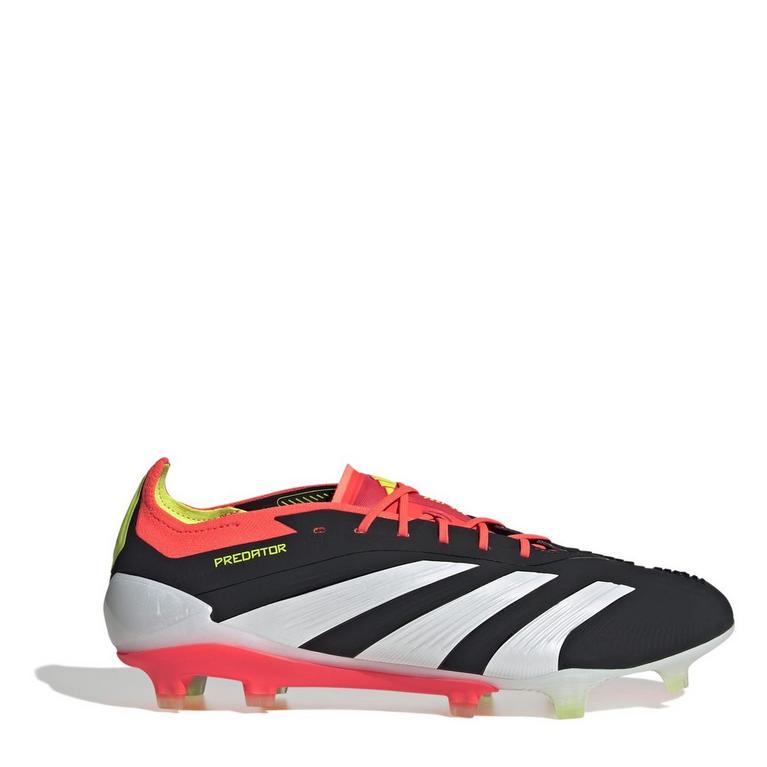Noir/Blanc/Rouge - adidas clearance - Predator 24 Elite Low Firm Ground Football Boots - 1