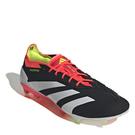 Noir/Blanc/Rouge - adidas clearance - Predator 24 Elite Low Firm Ground Football Boots - 3