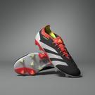 Noir/Blanc/Rouge - adidas clearance - Predator 24 Elite Low Firm Ground Football Boots - 10
