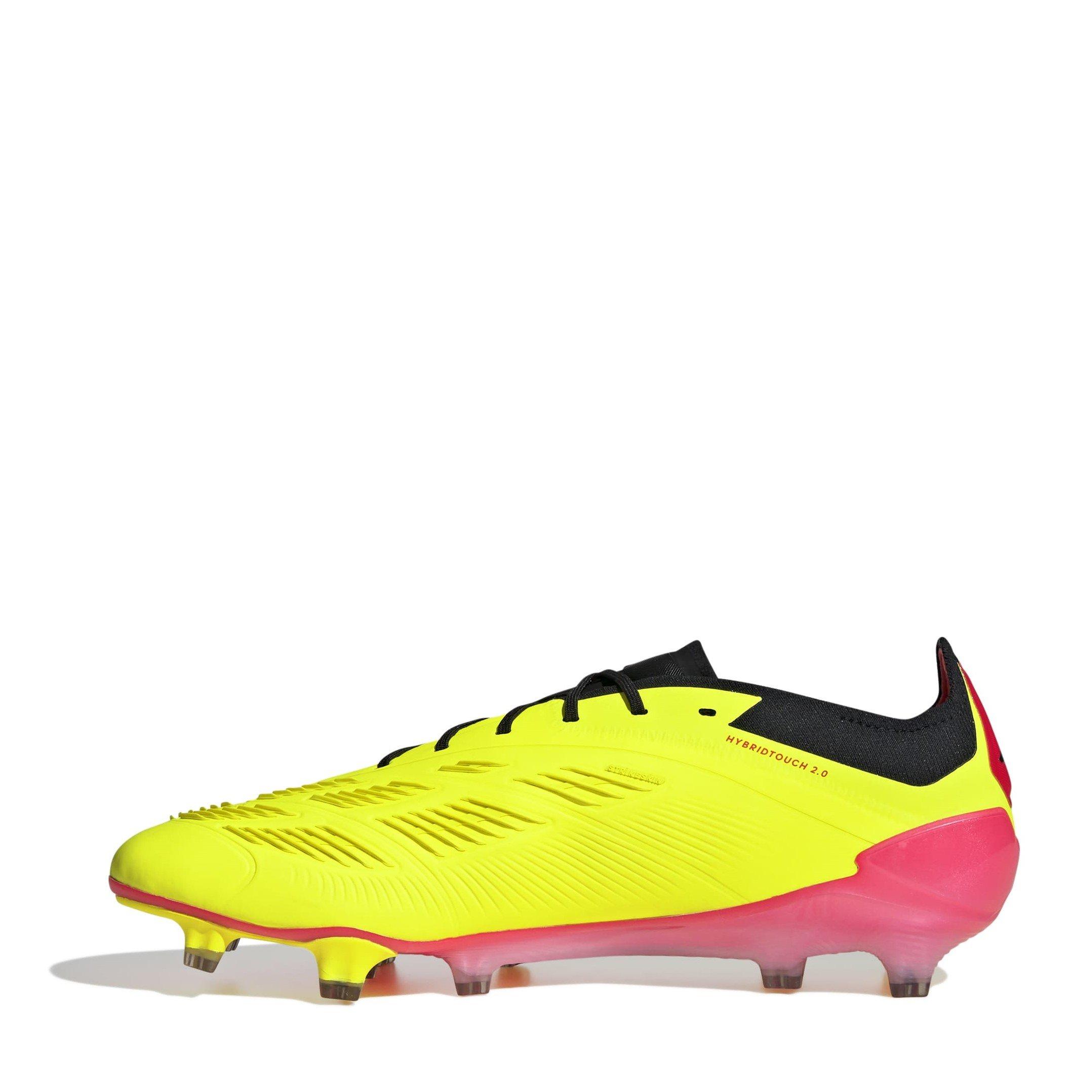 Jaune/Noir/Rouge - adidas - Predator 24 Elite Low Firm Ground Football Boots - 2