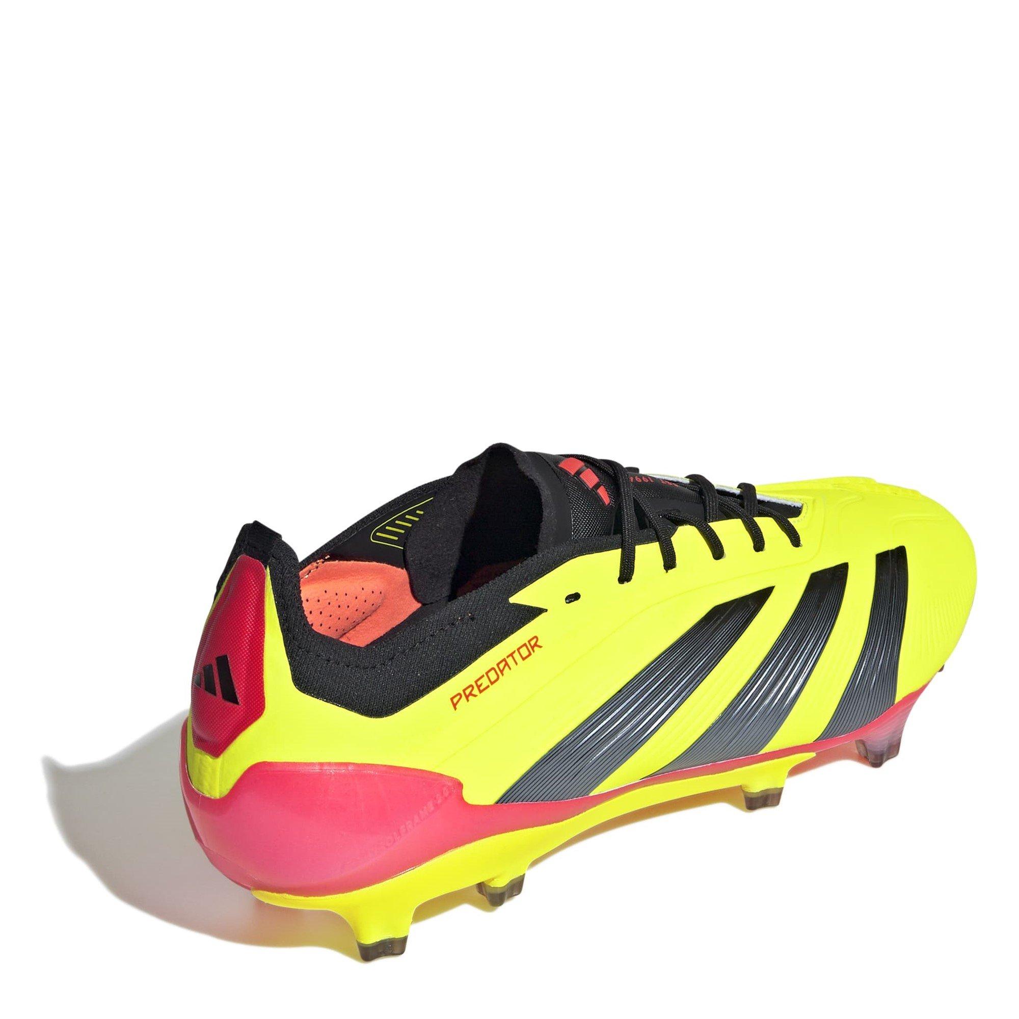 Jaune/Noir/Rouge - adidas - Predator 24 Elite Low Firm Ground Football Boots - 4