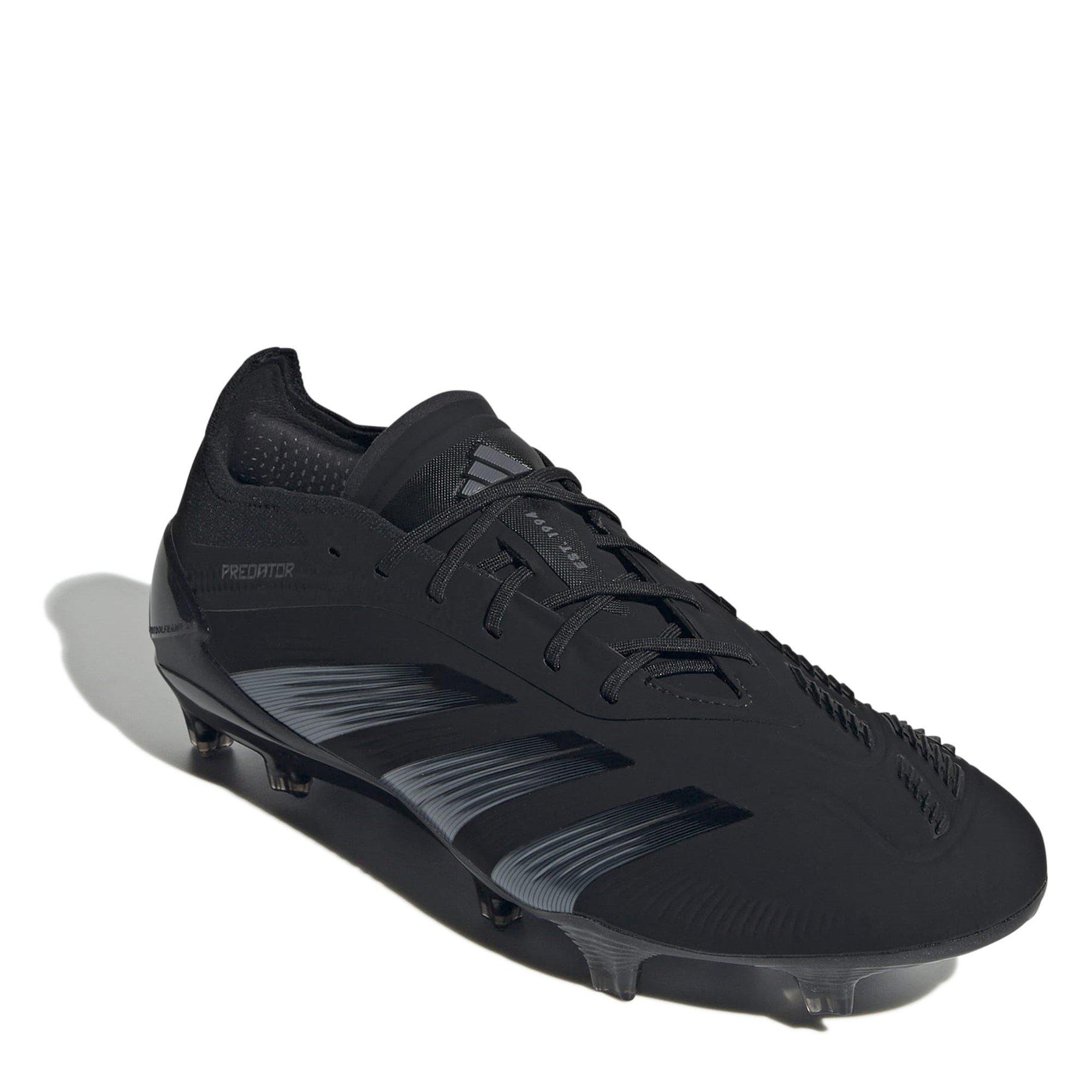 Black/Grey - adidas - Predator 24 Elite Low Firm Ground Football Boots - 3