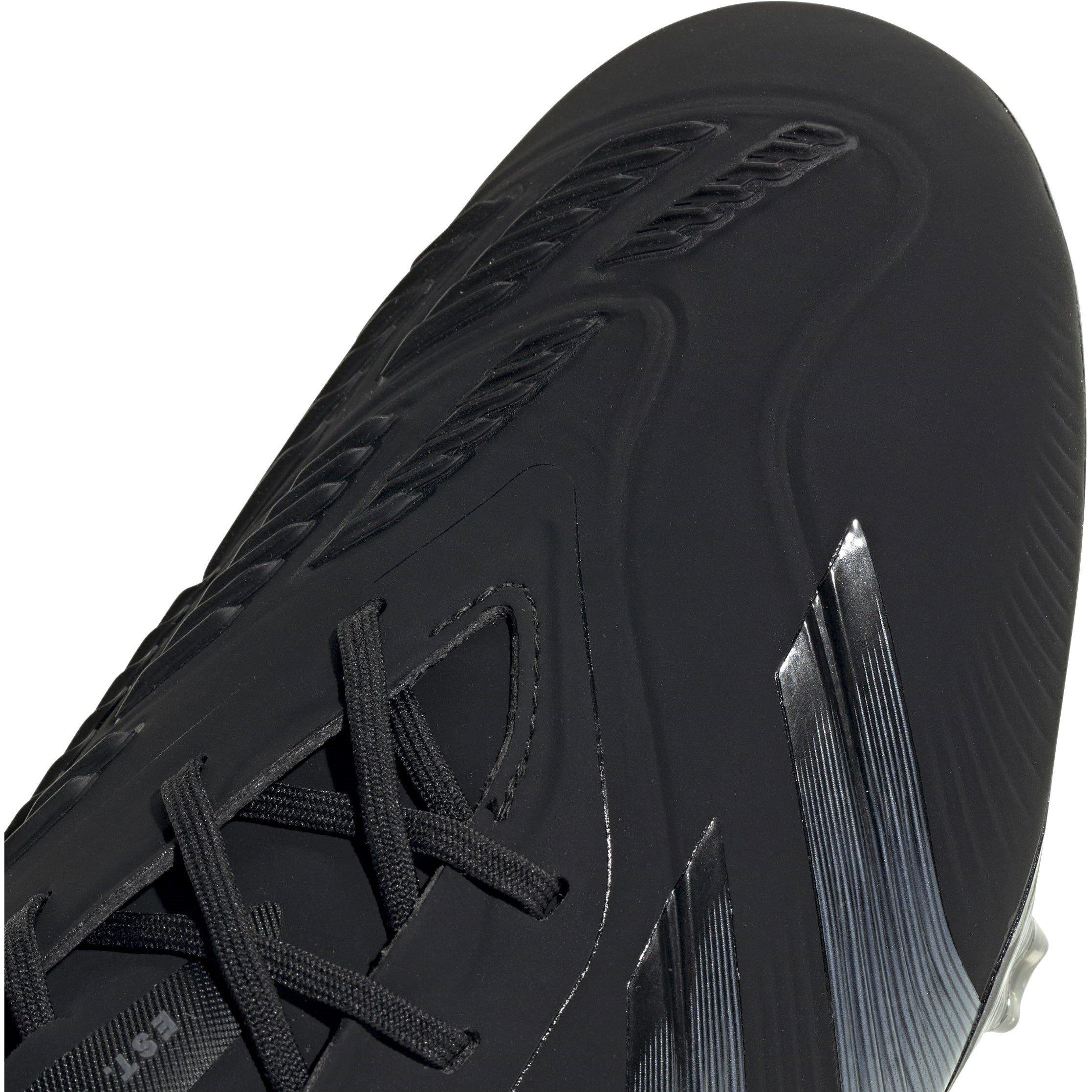 Black/Grey - adidas - Predator 24 Elite Low Firm Ground Football Boots - 8