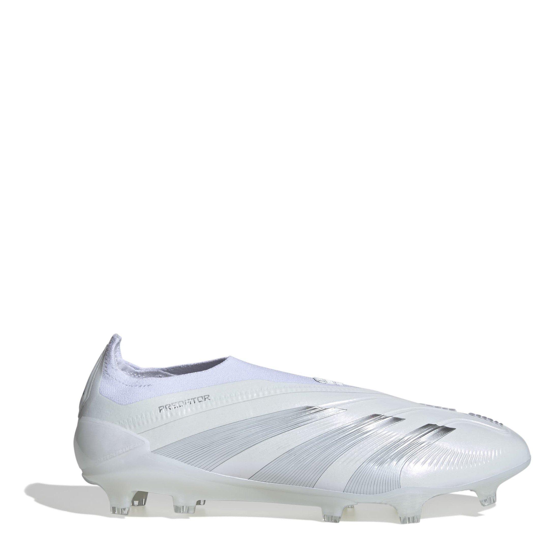 adidas Predator 24 Elite Laceless Firm Ground Football Boots Fussballschuhe fur feste Boden Sports Direct