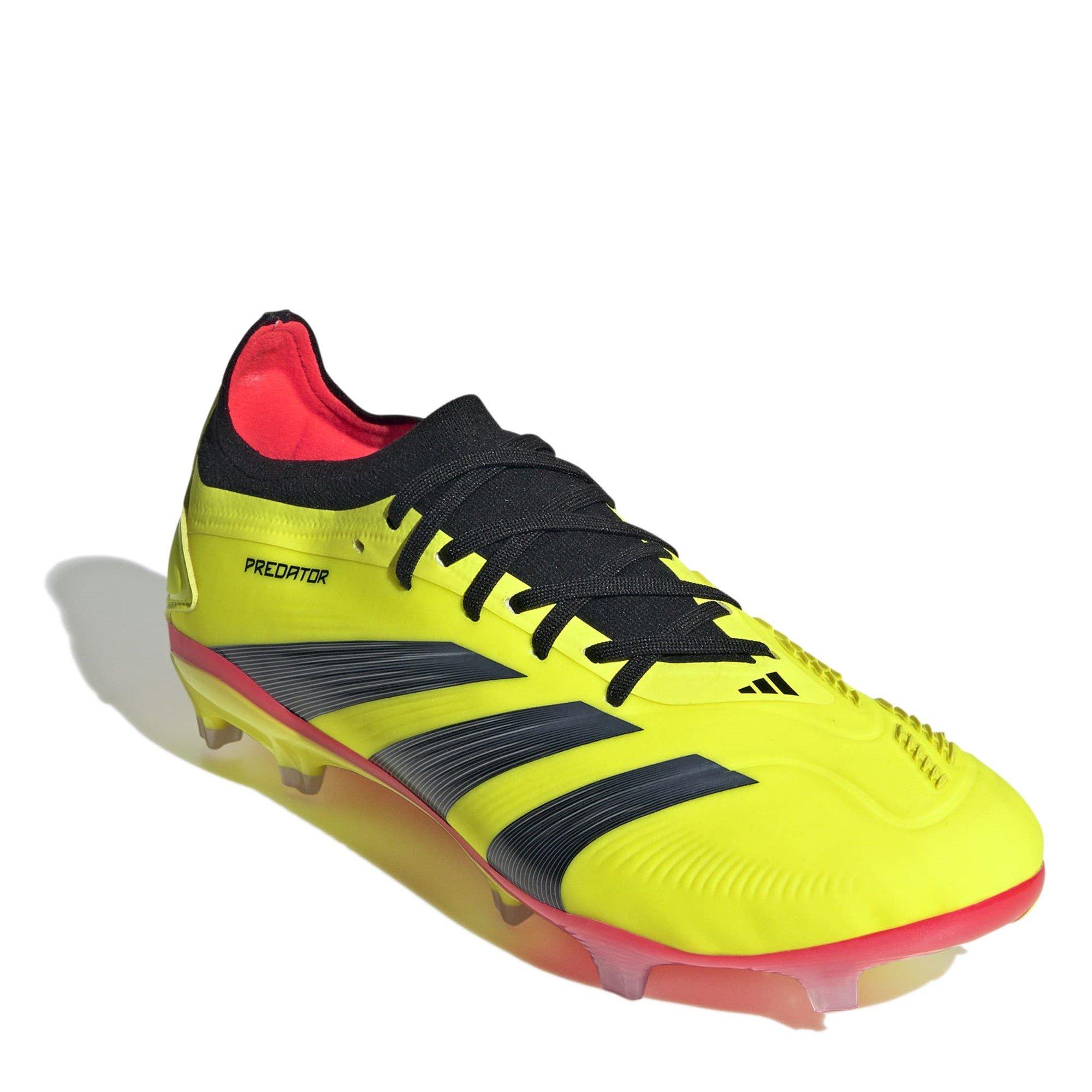 Amarelo/Preto/Vermelho - adidas - Predator 24 Pro Firm Ground Boots - 3