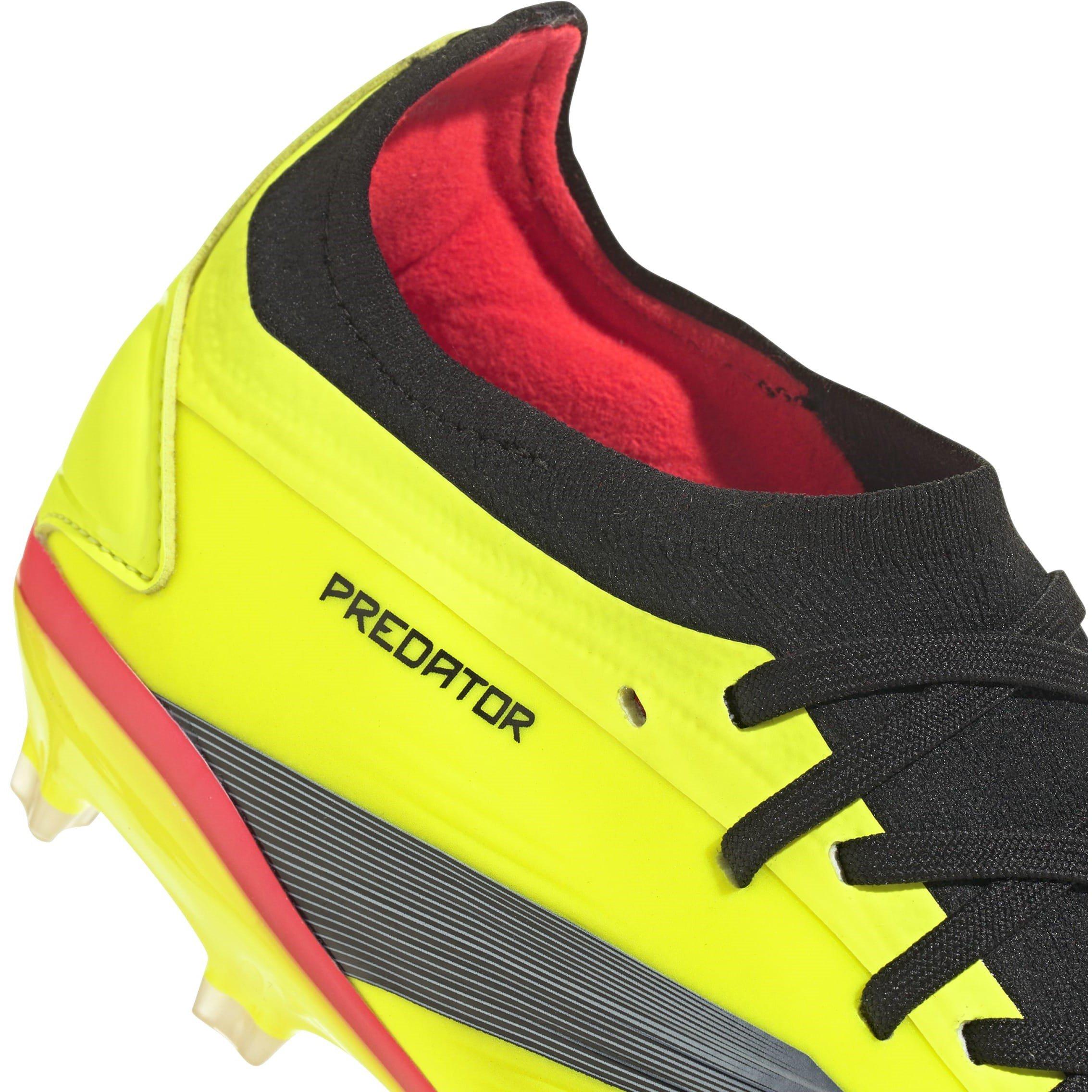 Amarelo/Preto/Vermelho - adidas - Predator 24 Pro Firm Ground Boots - 7