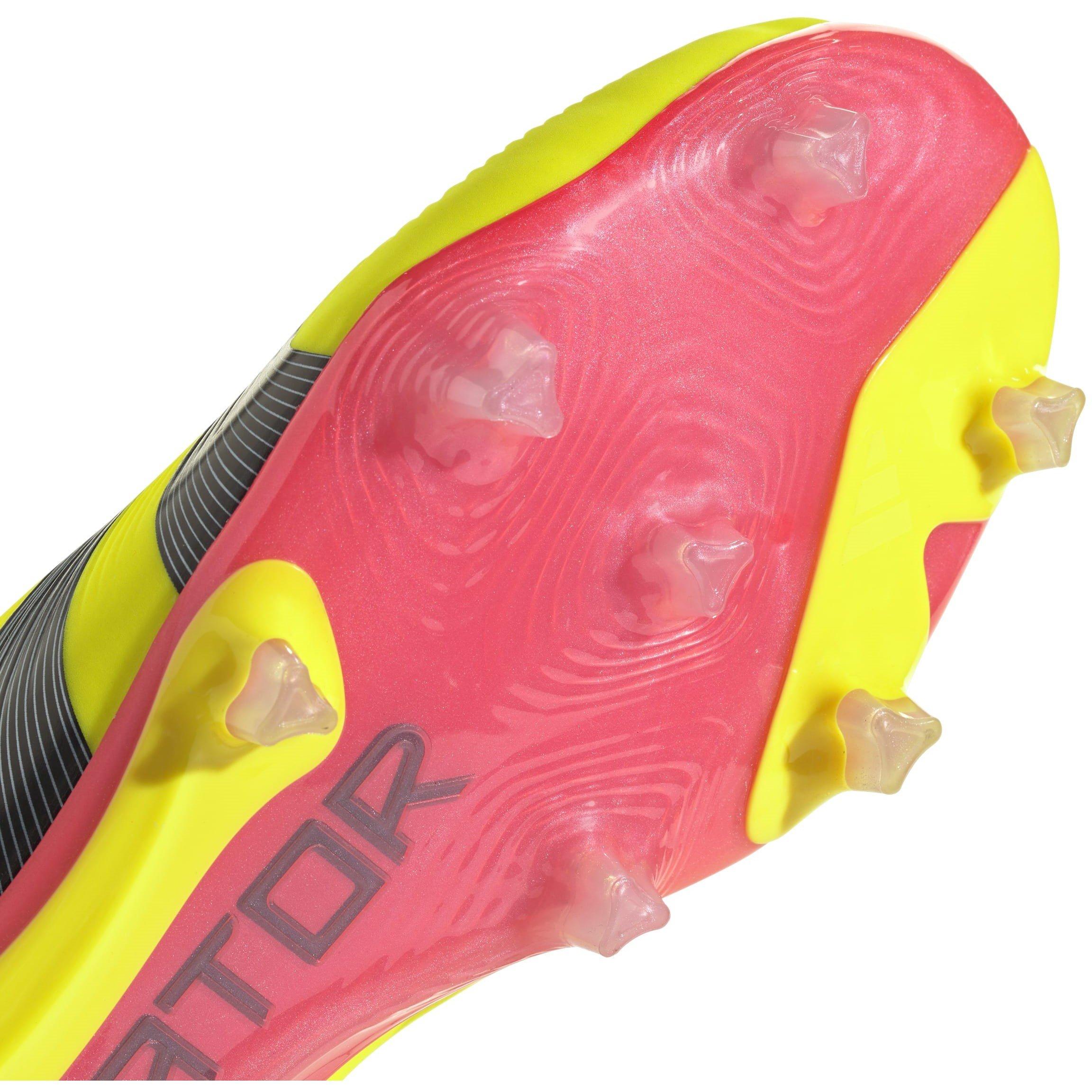 Amarelo/Preto/Vermelho - adidas - Predator 24 Pro Firm Ground Boots - 8