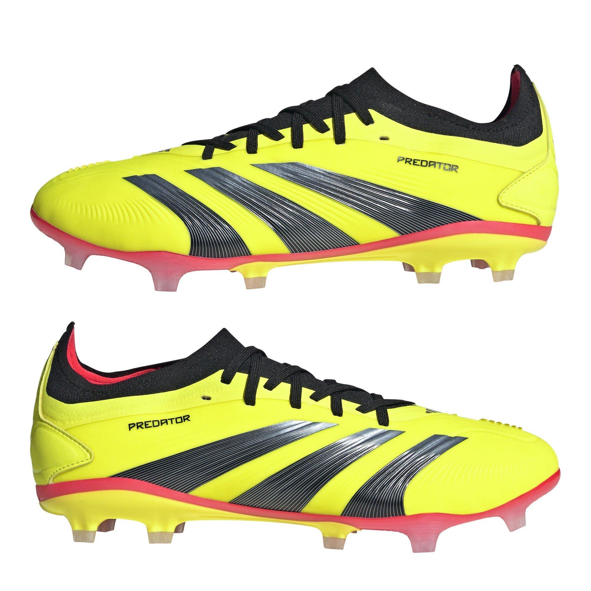 Amarelo/Preto/Vermelho - adidas - Predator 24 Pro Firm Ground Boots - 9