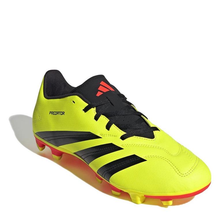 Jaune/Noir/Rouge - adidas - Predator 24 Club Flexible Ground Football boots How - 3