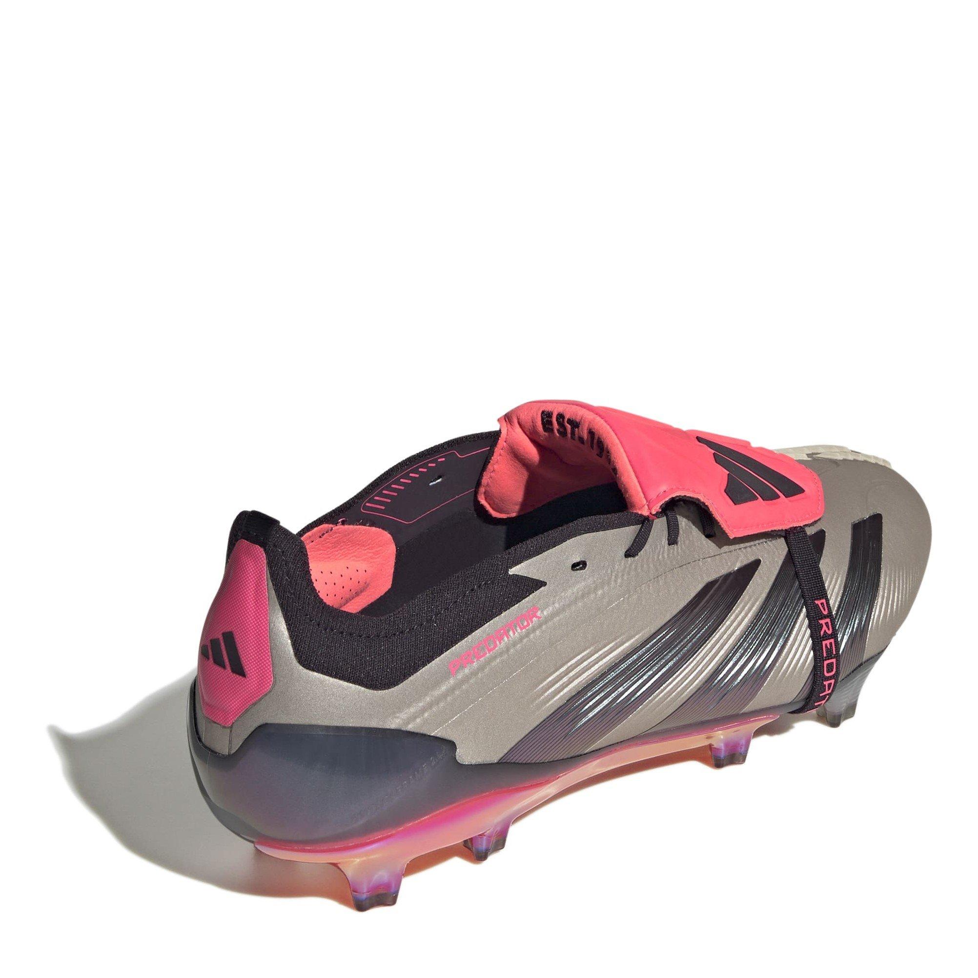 Argento/Nero - adidas - Predator Elite Foldover Tongue Firm Ground Football Boots - 4