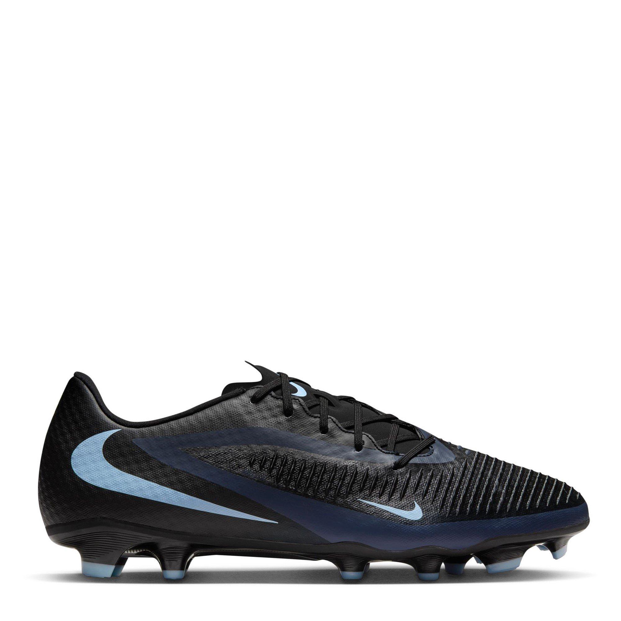 Black/Black - Nike - Phantom 6 Low Academy Adults Firm Ground Football Boots - 1