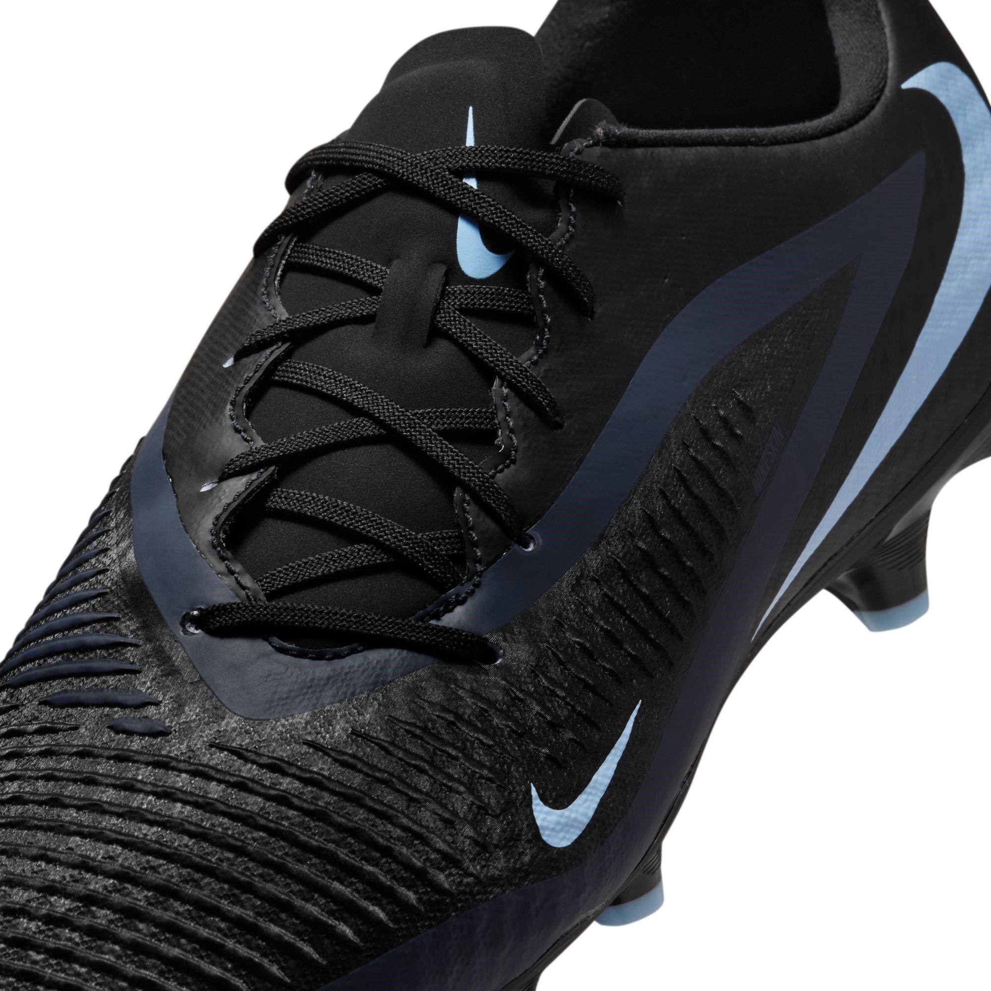 Black/Black - Nike - Phantom 6 Low Academy Adults Firm Ground Football Boots - 7