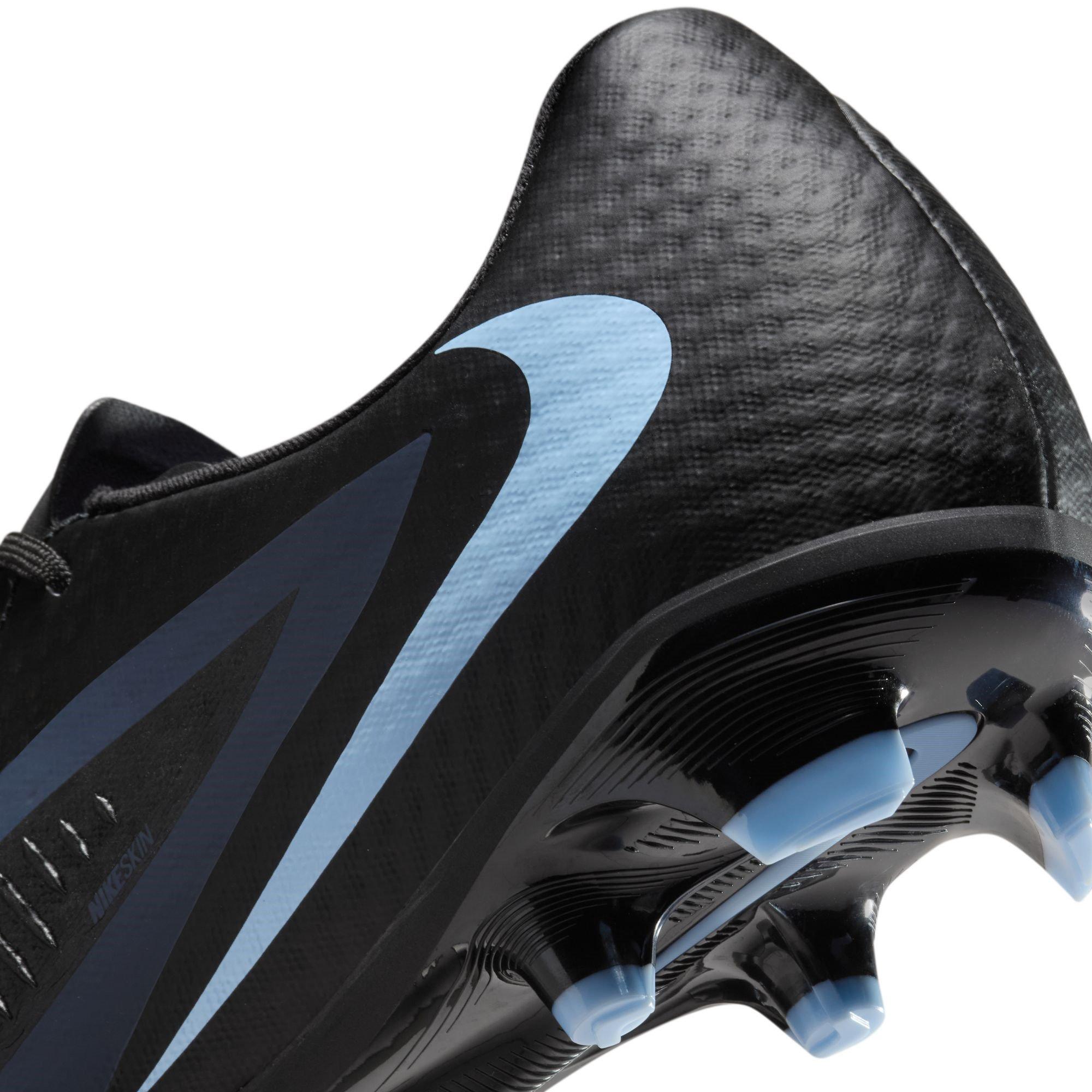 Black/Black - Nike - Phantom 6 Low Academy Adults Firm Ground Football Boots - 8