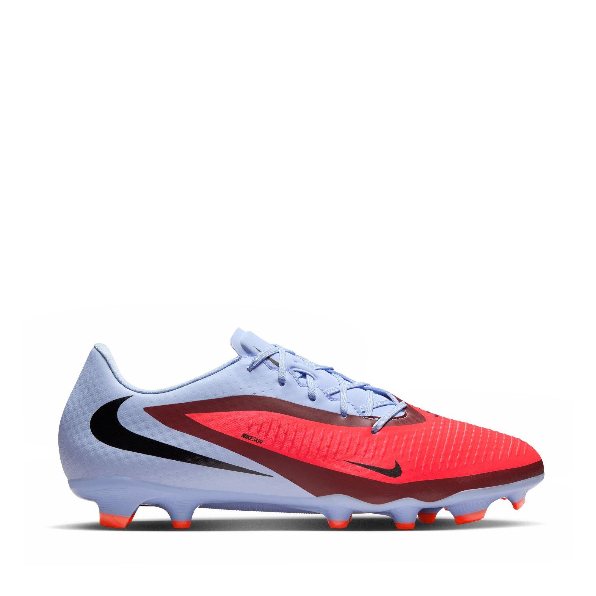 Nike Men's Phantom 6 Low Academy Adults Firm Ground Football Boots - Blue/Purple - 12 (47.5)
