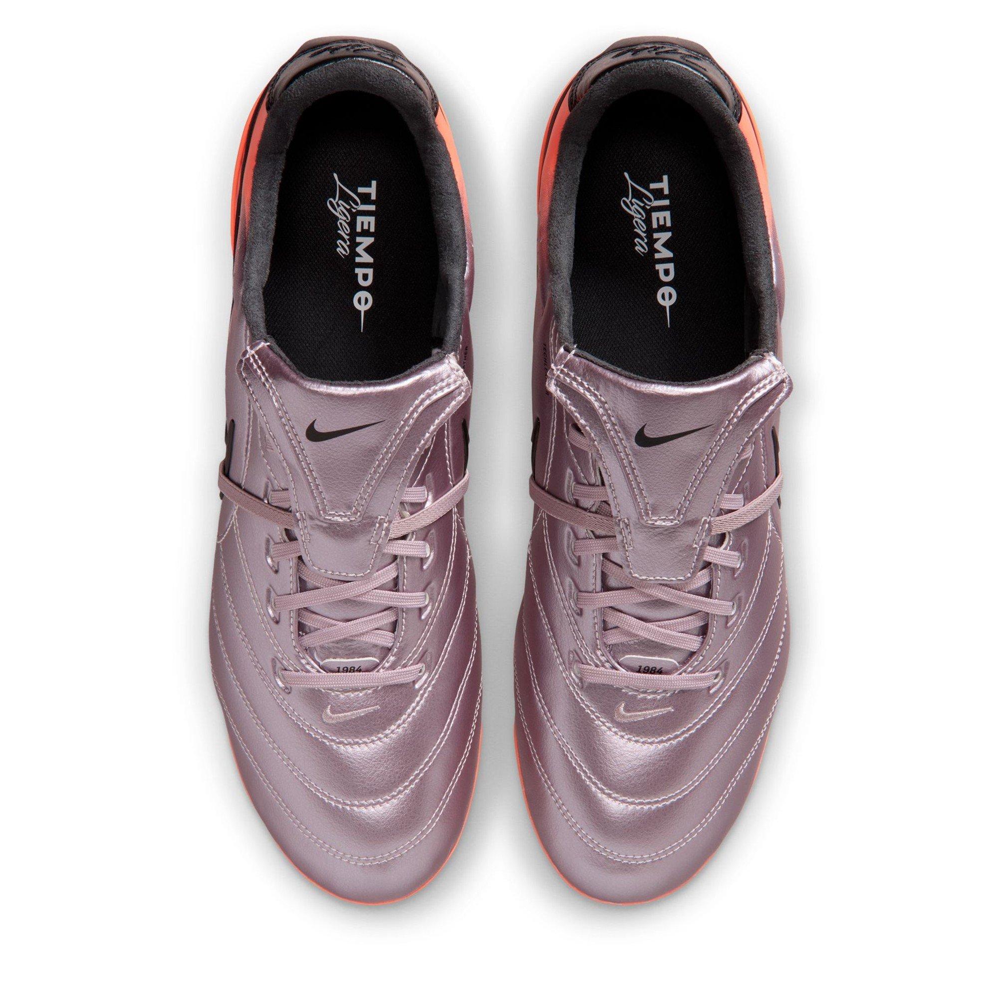 Purple/Red - Nike - Mens Nike Tempo Liger Folded- Tongue Firm Ground Football Boots - 6