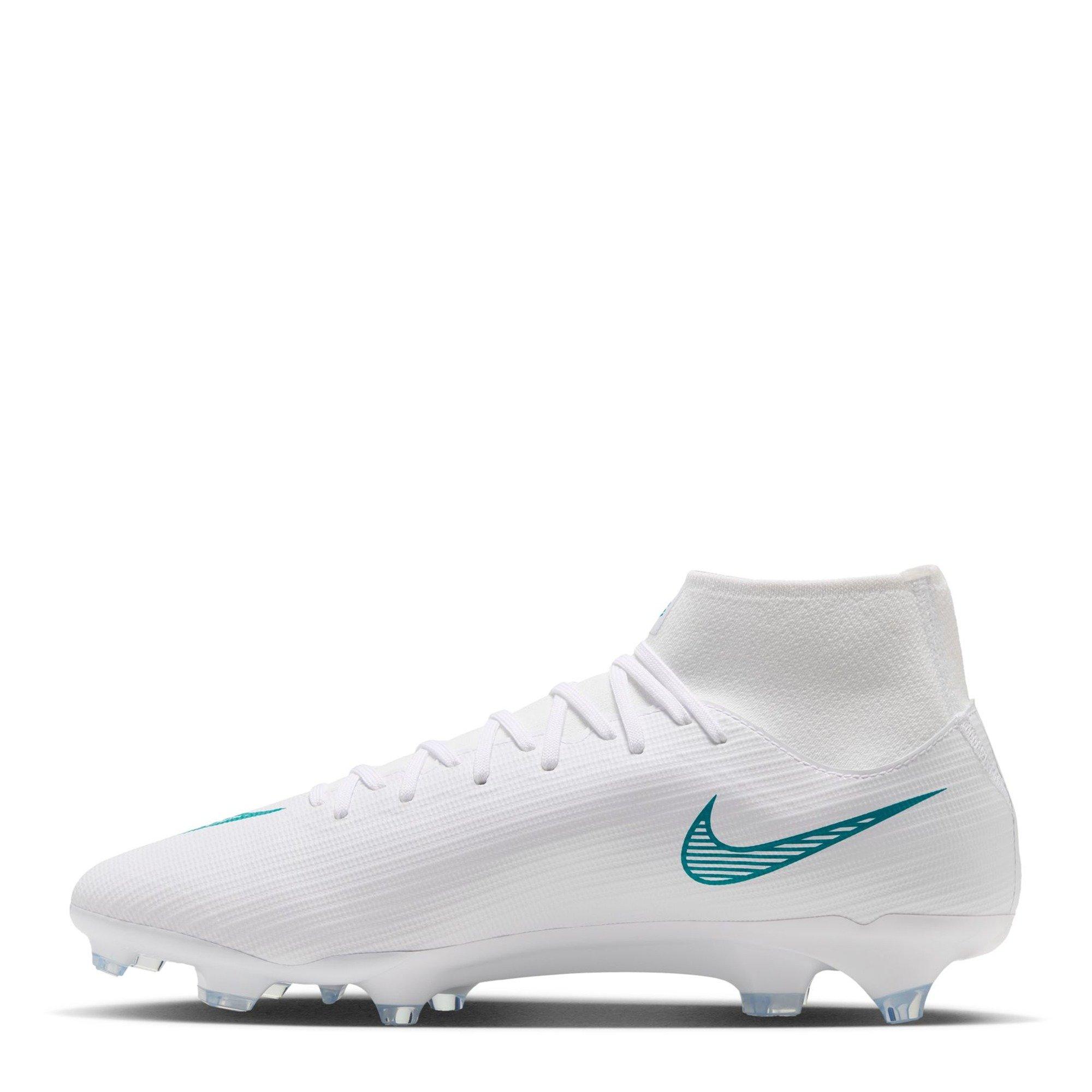 White/Cactus - Nike - Men's Superfly 11 Academy Firm Ground Football Boots - 2