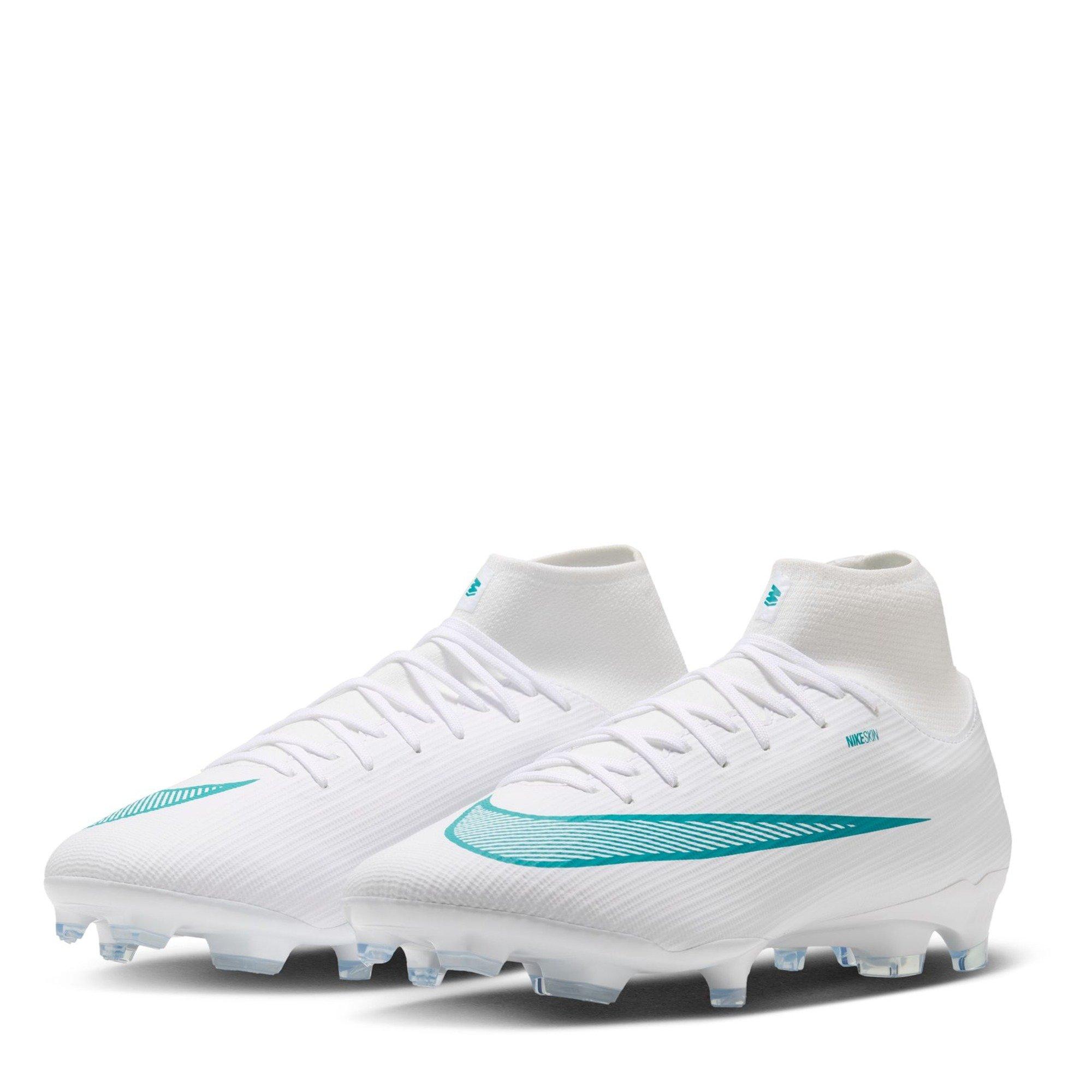 White/Cactus - Nike - Men's Superfly 11 Academy Firm Ground Football Boots - 4