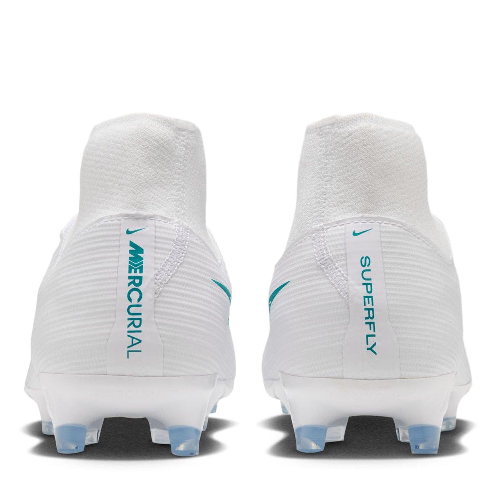 White/Cactus - Nike - Men's Superfly 11 Academy Firm Ground Football Boots - 5