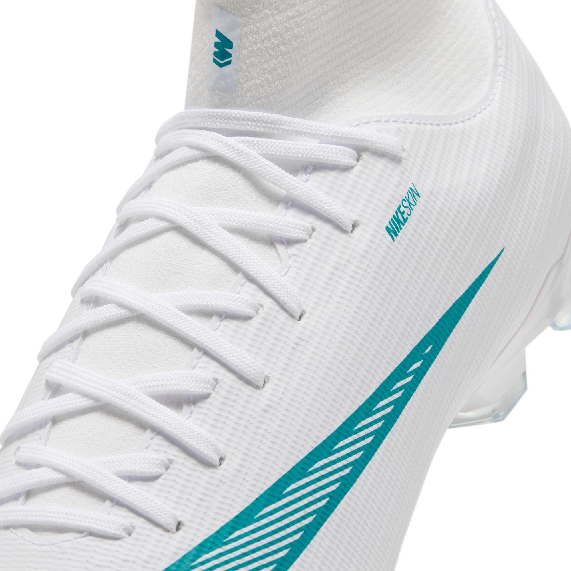 White/Cactus - Nike - Men's Superfly 11 Academy Firm Ground Football Boots - 8
