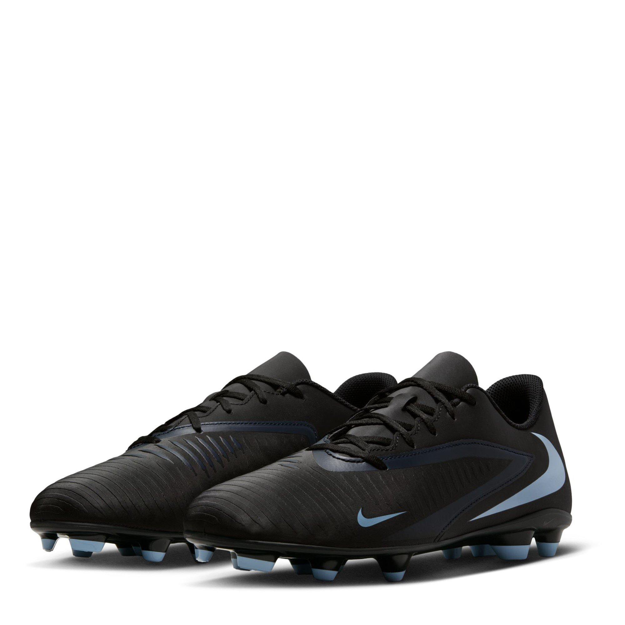 Black/Black - Nike - Phantom 6 Low Club Adults Firm Ground Football Boots - 4