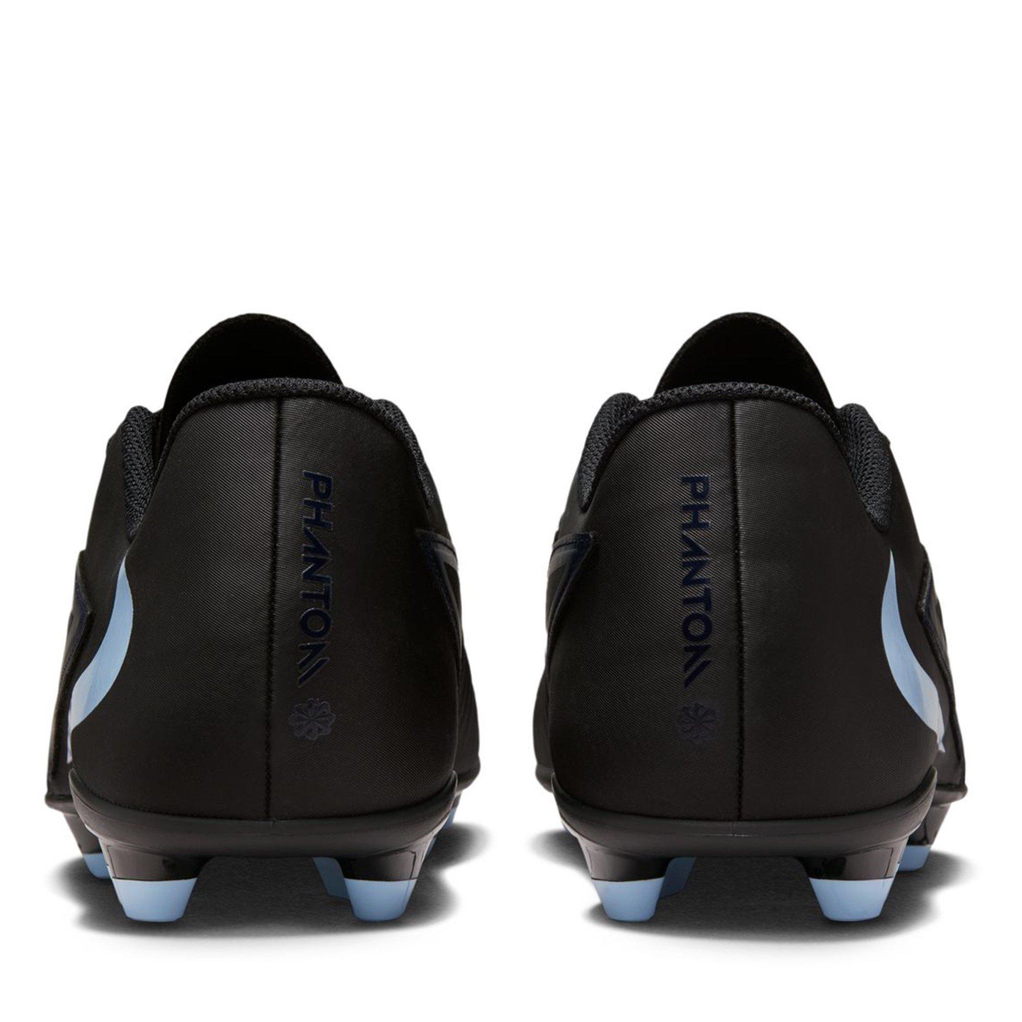 Black/Black - Nike - Phantom 6 Low Club Adults Firm Ground Football Boots - 5