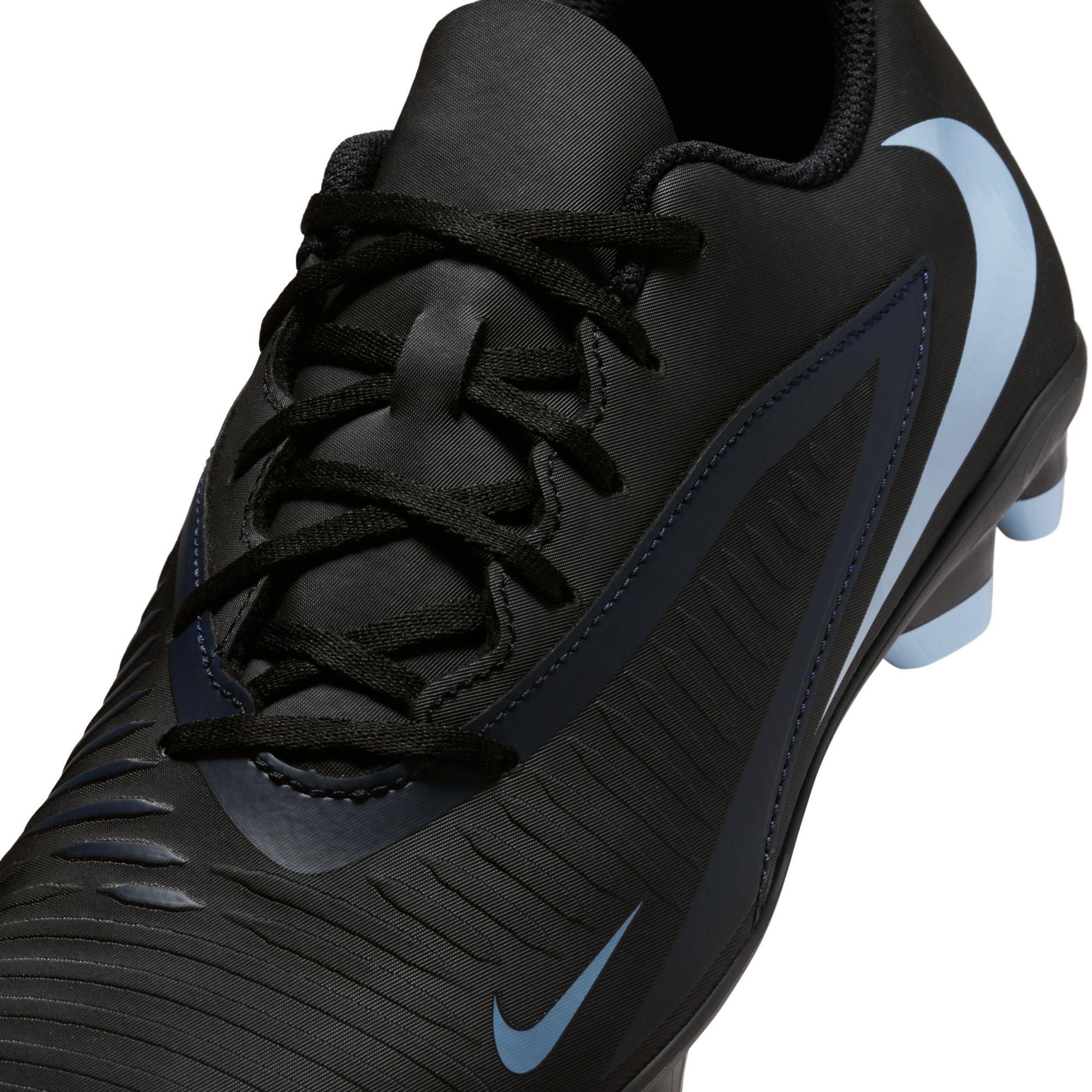 Black/Black - Nike - Phantom 6 Low Club Adults Firm Ground Football Boots - 7