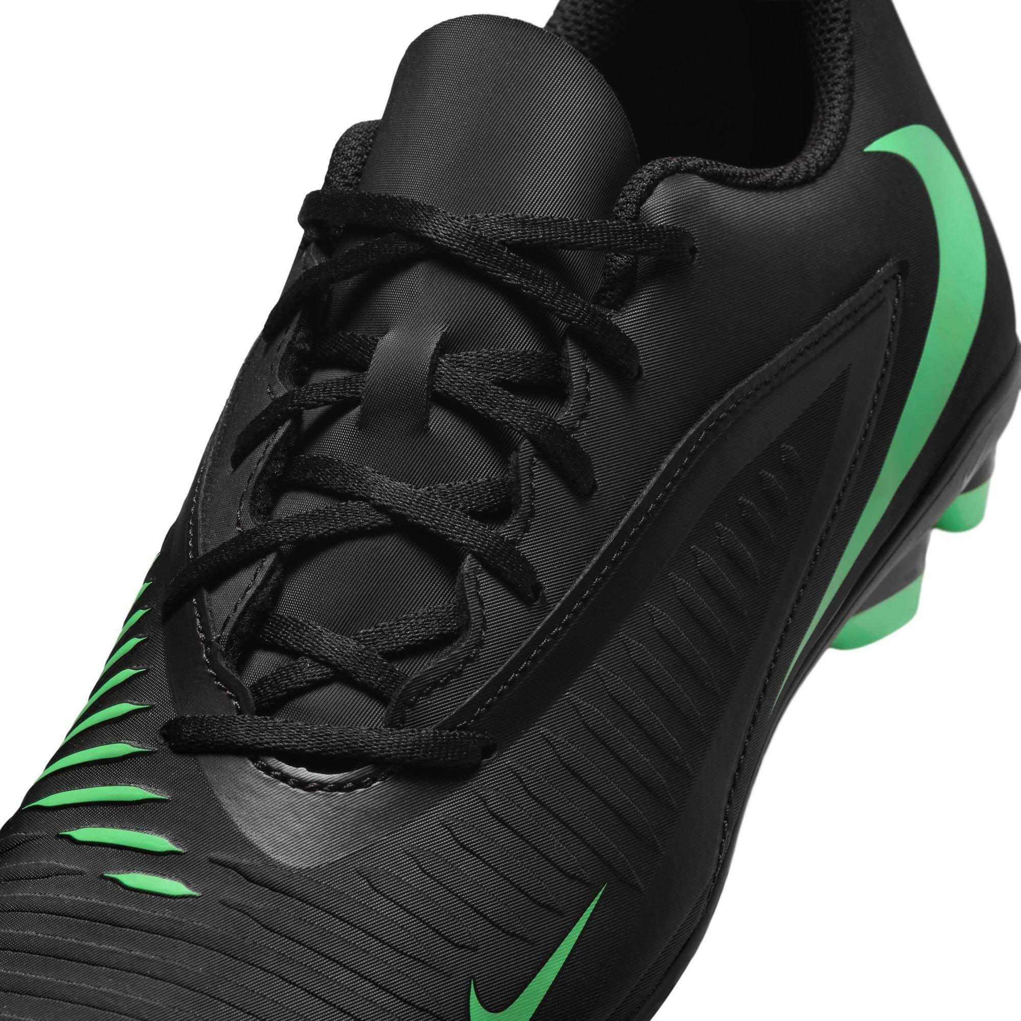 Black/Green - Nike - Phantom 6 Low Club Adults Firm Ground Football Boots - 7