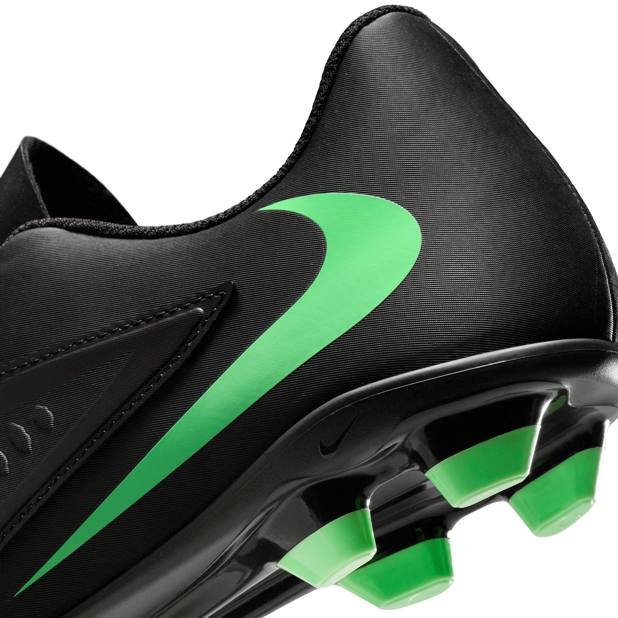 Black/Green - Nike - Phantom 6 Low Club Adults Firm Ground Football Boots - 8