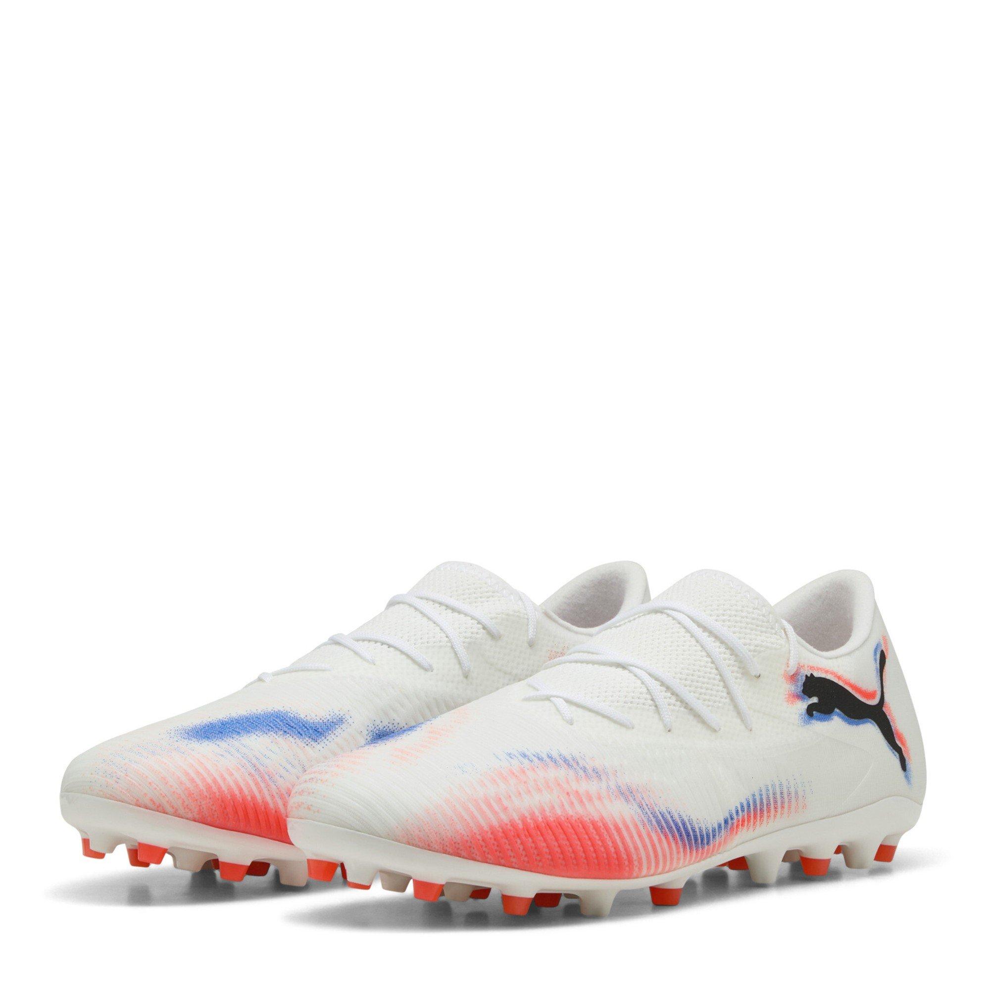 Puma White-Pu - Puma - Men's Future 8 Match Low Mg Firm Ground Football Boots - 1