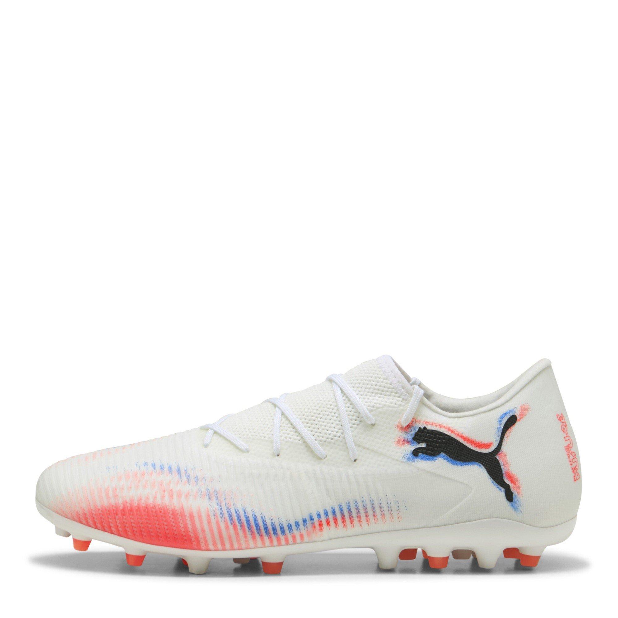 Puma White-Pu - Puma - Men's Future 8 Match Low Mg Firm Ground Football Boots - 2