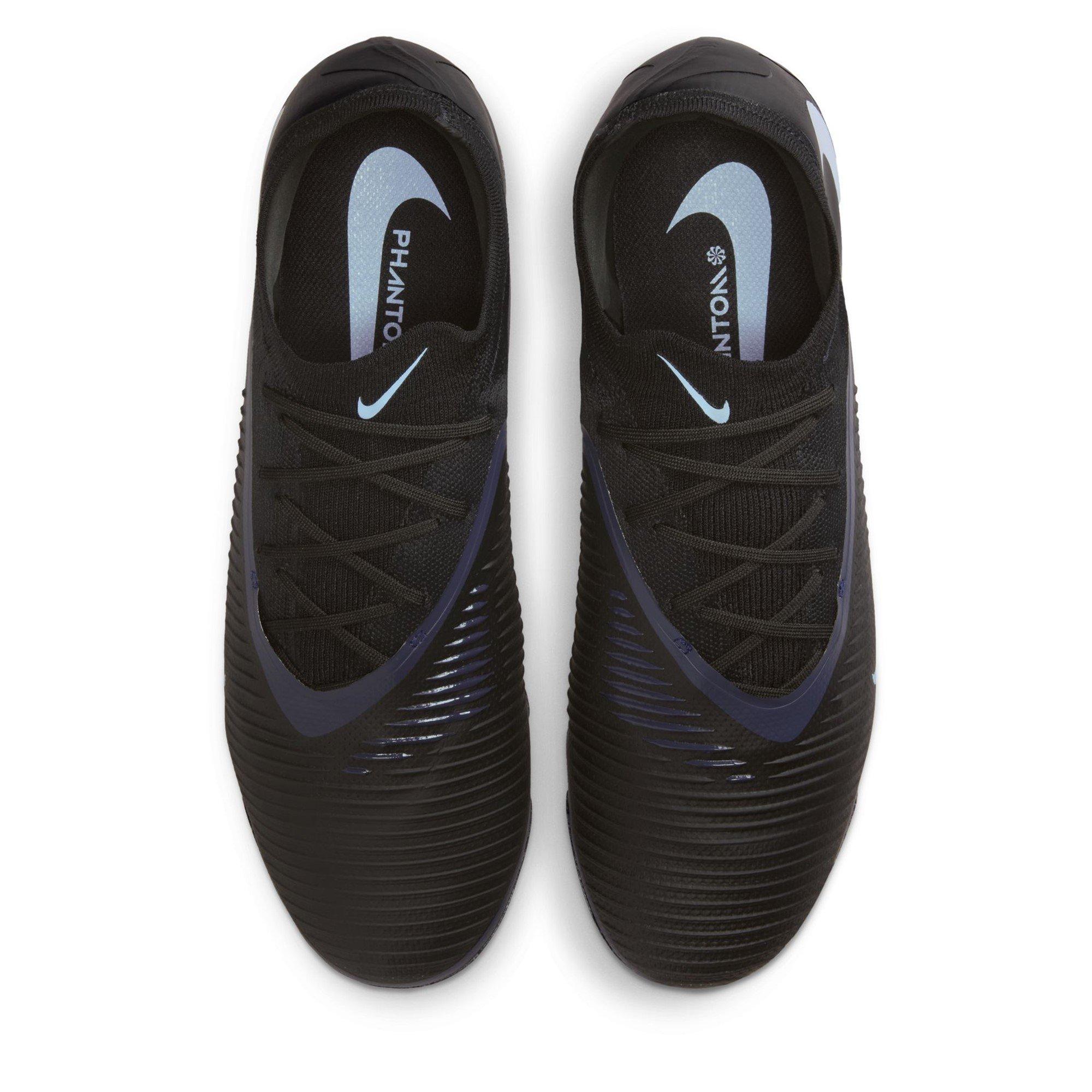 Black/Black - Nike - Phantom 6 Low Pro Adults Firm Ground Football Boots - 6