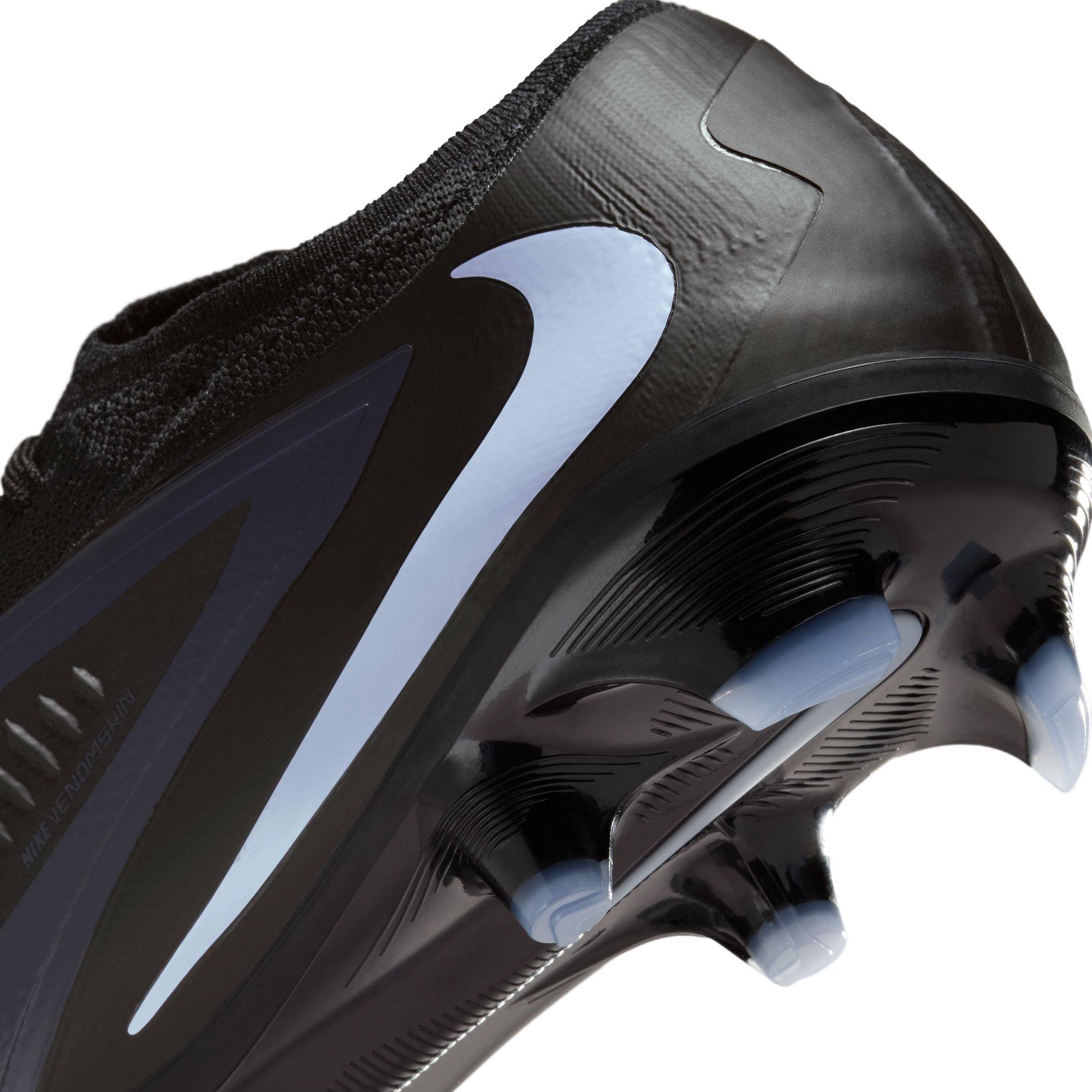 Black/Black - Nike - Phantom 6 Low Pro Adults Firm Ground Football Boots - 8