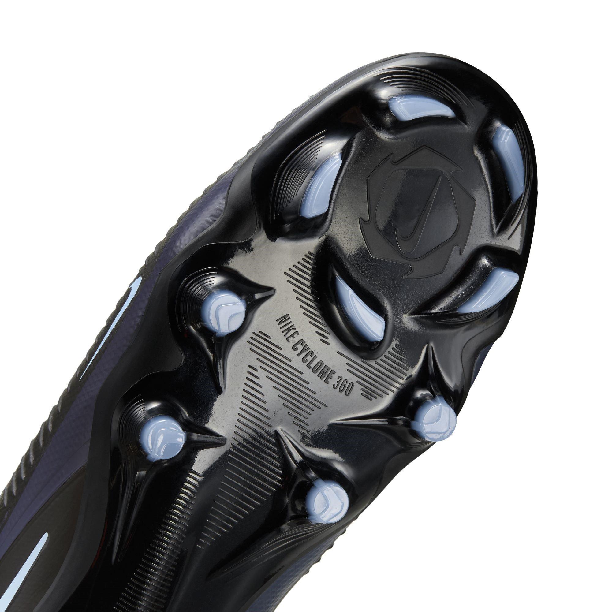 Black/Black - Nike - Phantom 6 Low Pro Adults Firm Ground Football Boots - 9