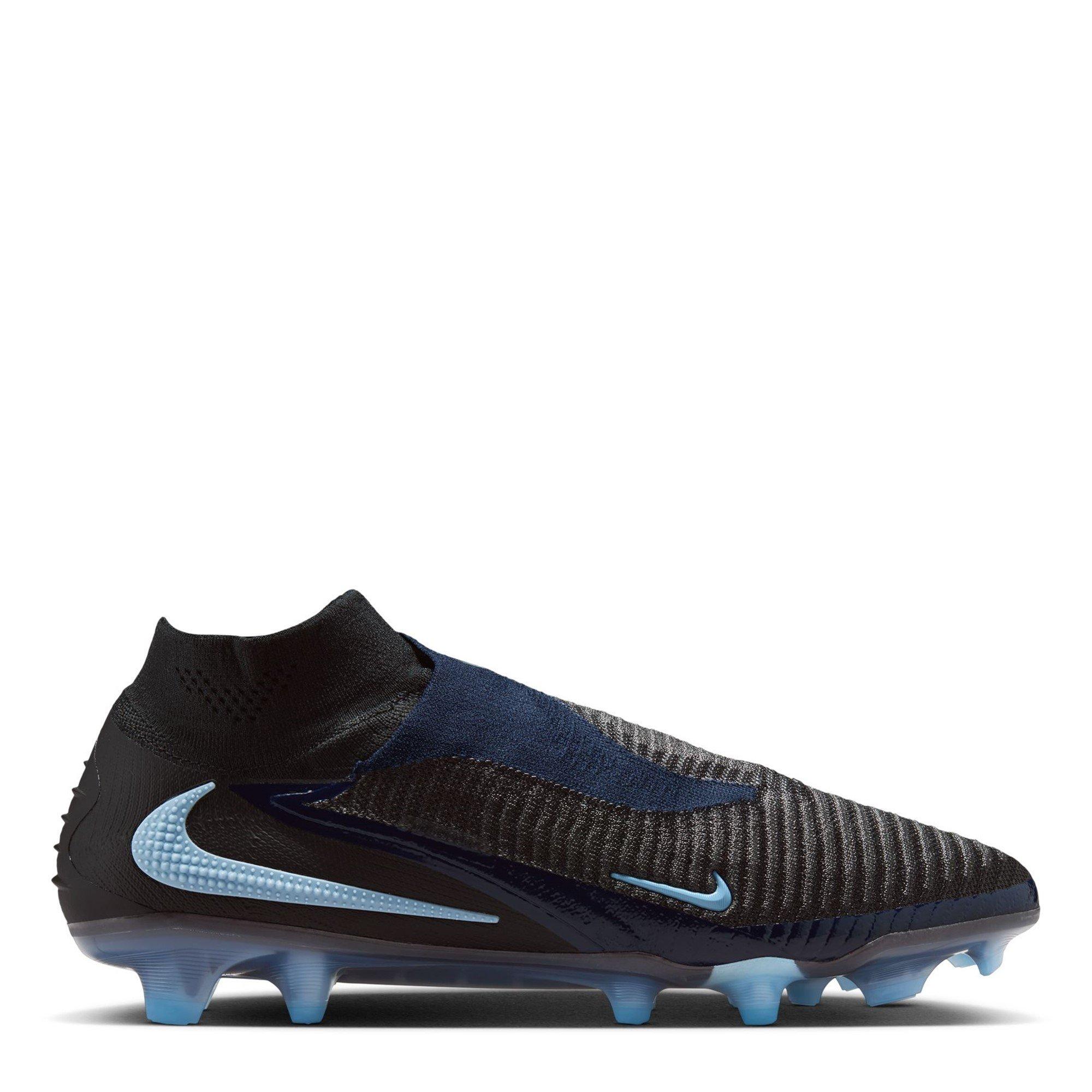 Black/Black - Nike - Phantom High 6 Elite Adults Firm Ground Football Boots - 1