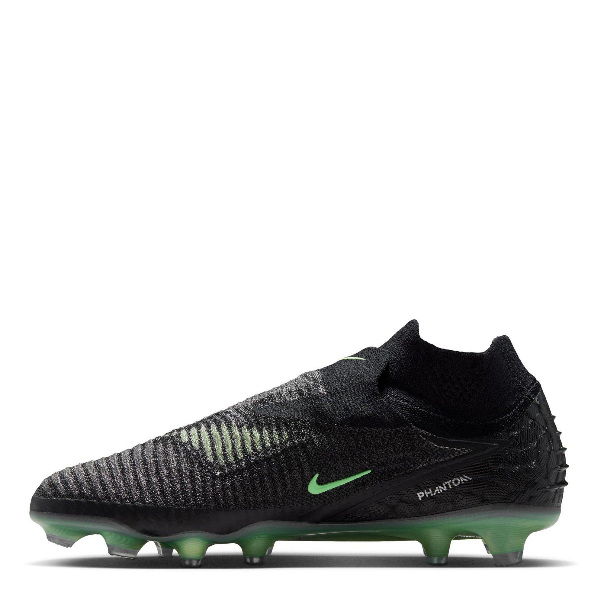Black/Green - Nike - Phantom High 6 Elite Adults Firm Ground Football Boots - 2