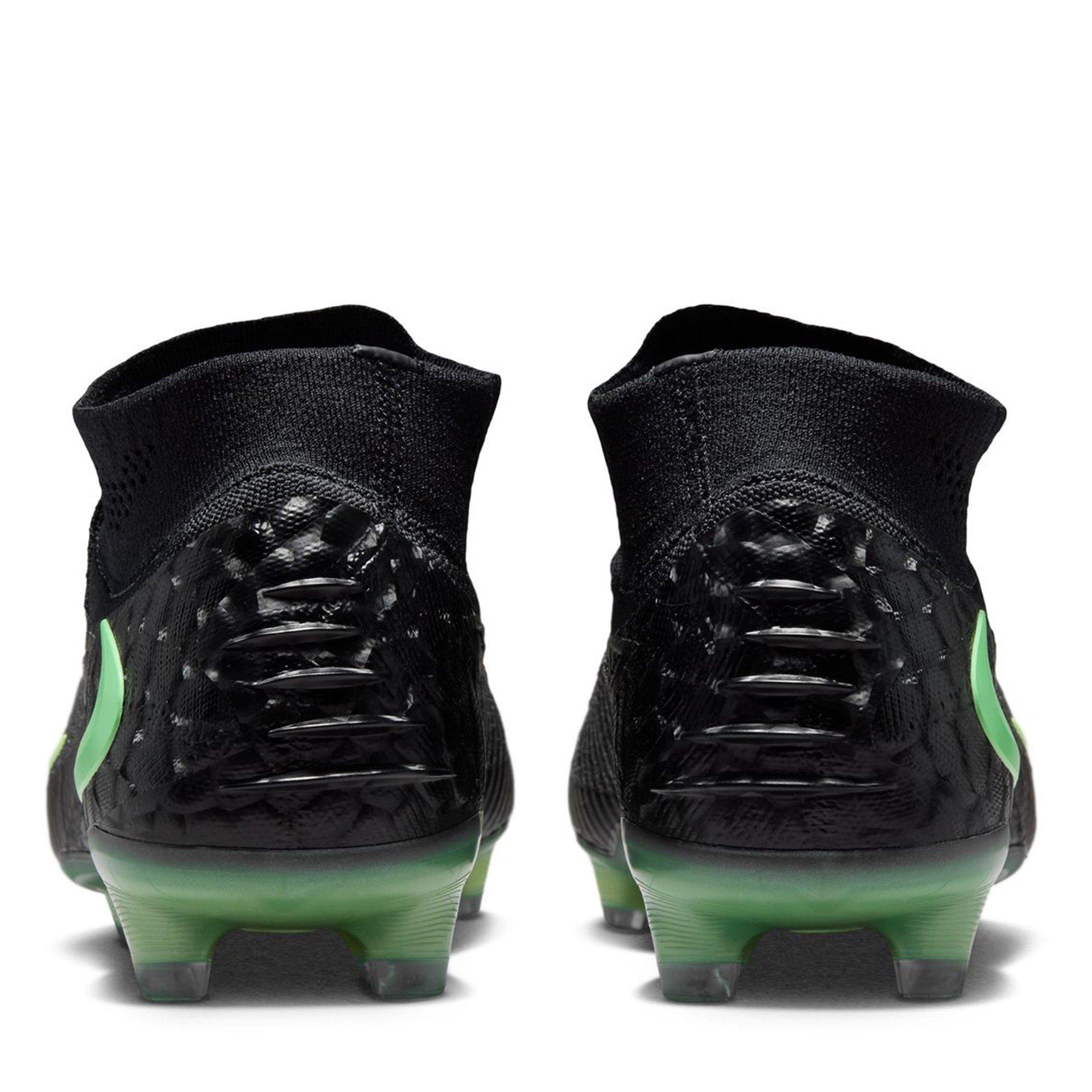 Black/Green - Nike - Phantom High 6 Elite Adults Firm Ground Football Boots - 5