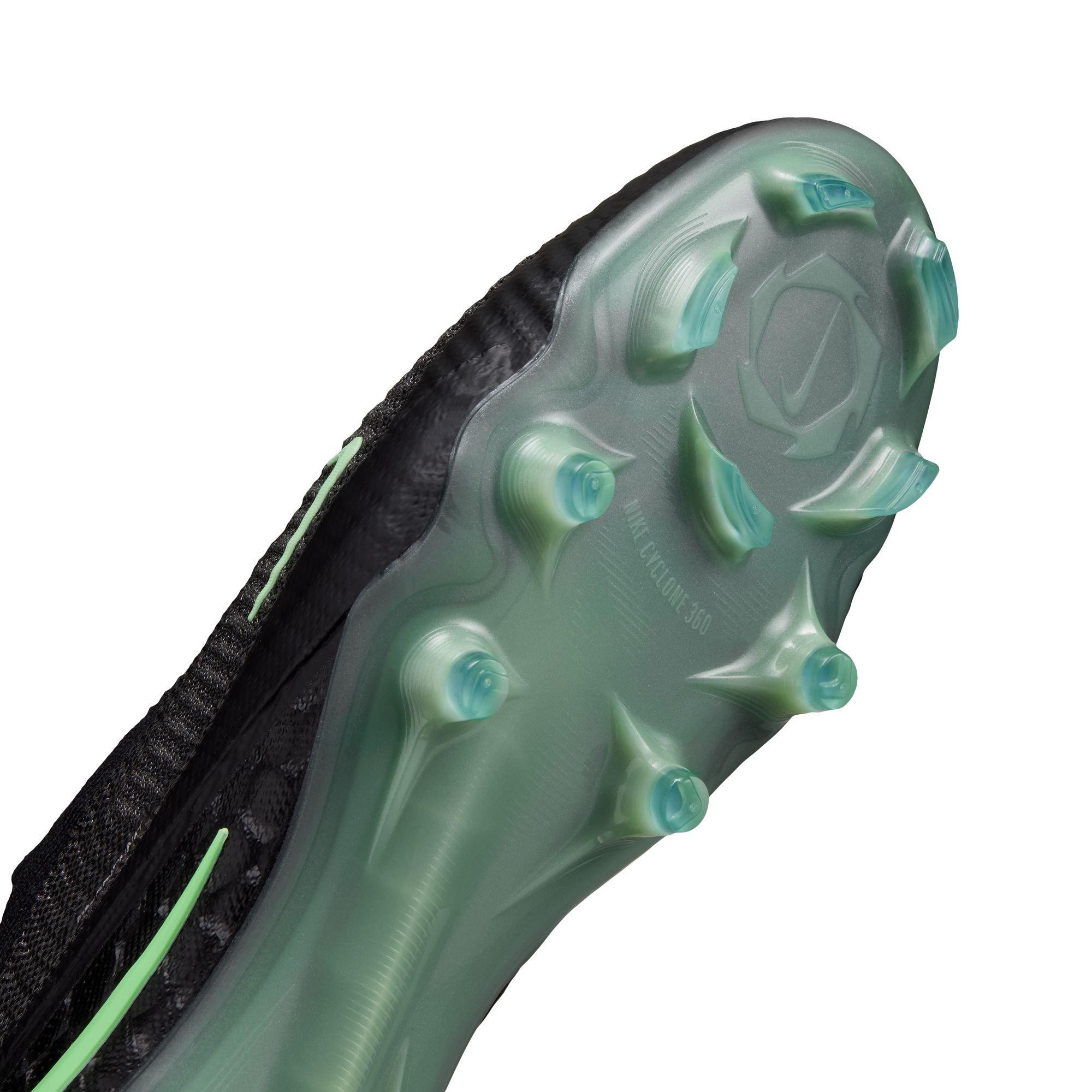 Black/Green - Nike - Phantom High 6 Elite Adults Firm Ground Football Boots - 7