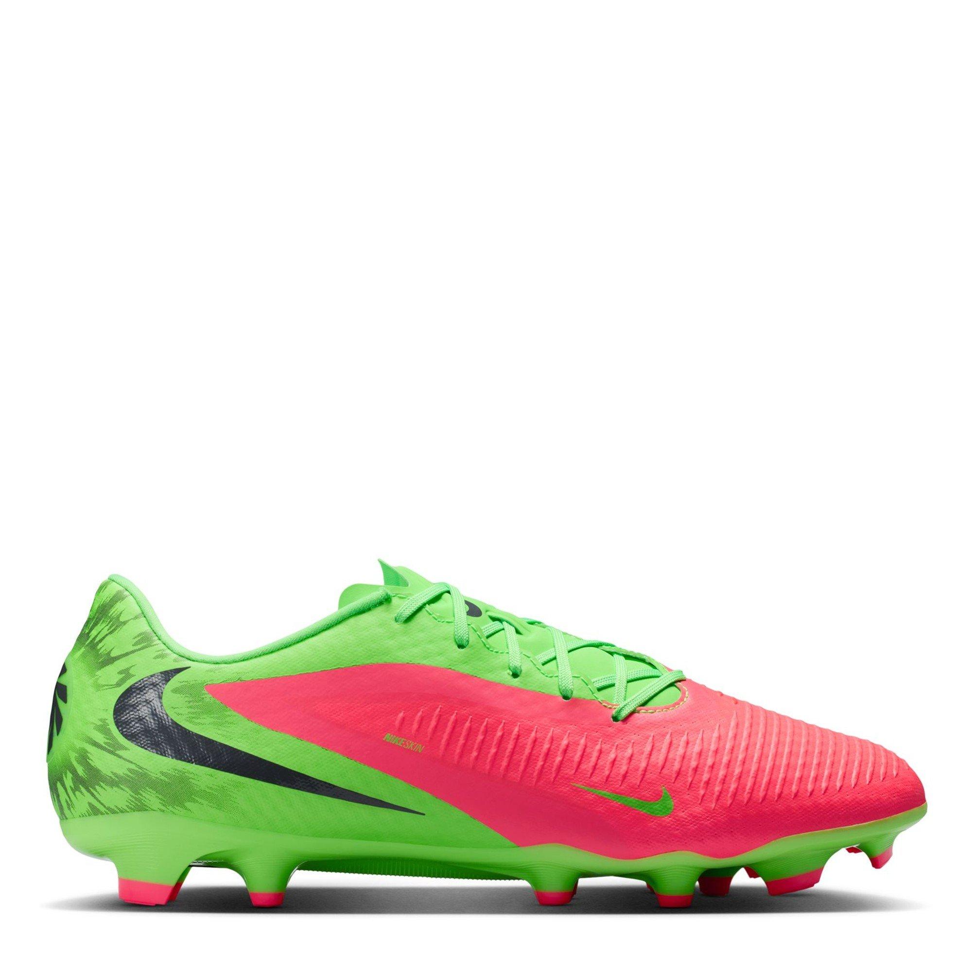H.Punch/Blk-Grn - Nike - Phantom 6 Academy Firm Ground Football Boots - 1