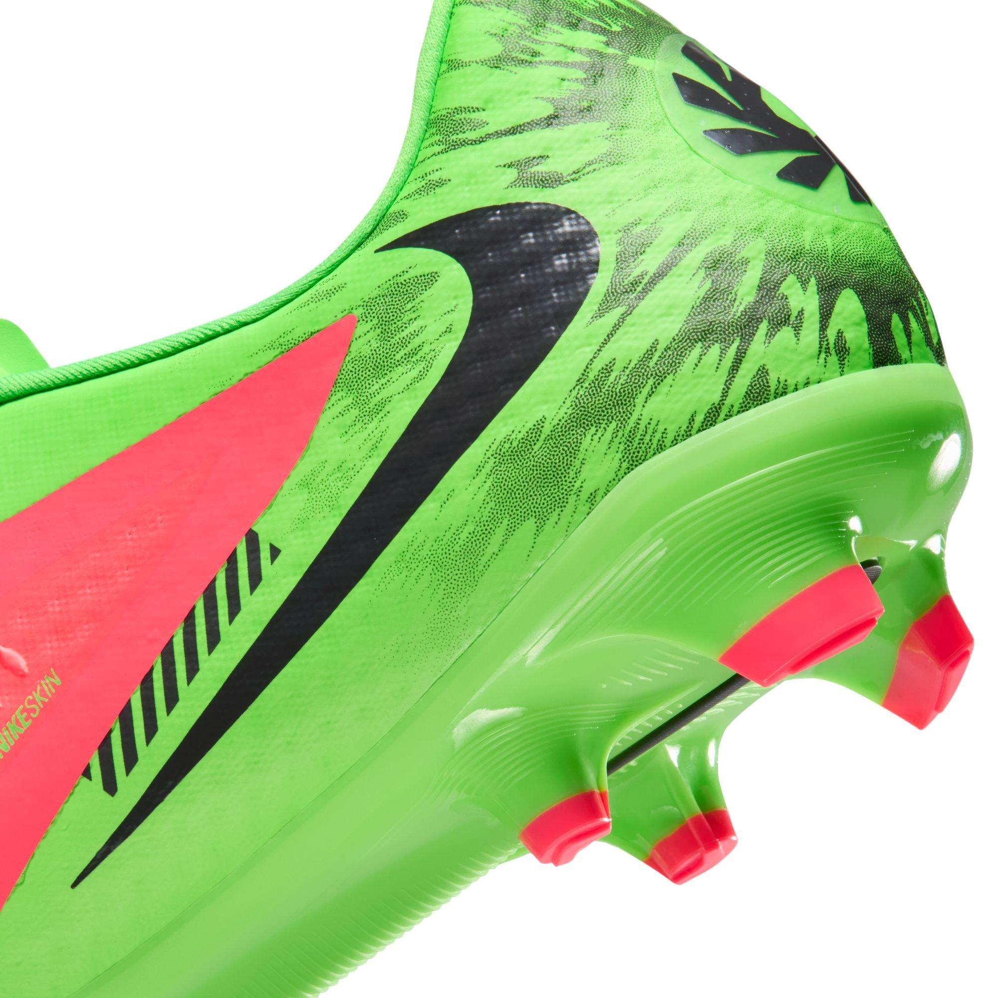 H.Punch/Blk-Grn - Nike - Men's Phan 6 Firm Ground Football Boots - 8