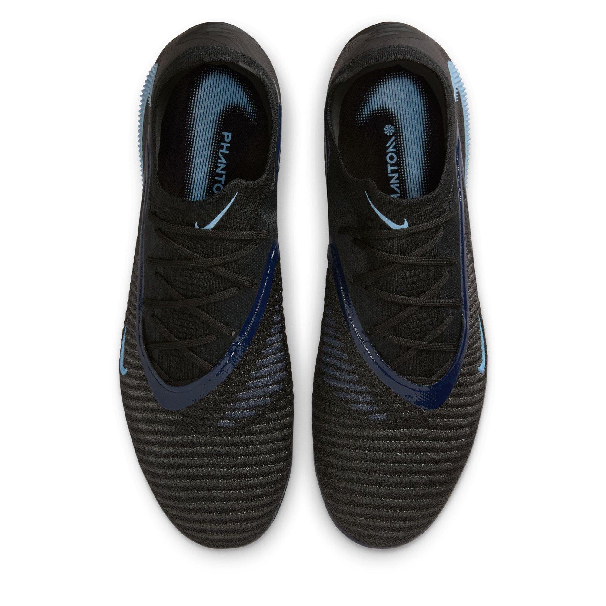 Black/Black - Nike - Phantom 6 Low Elite Adults Firm Ground Football Boots - 6