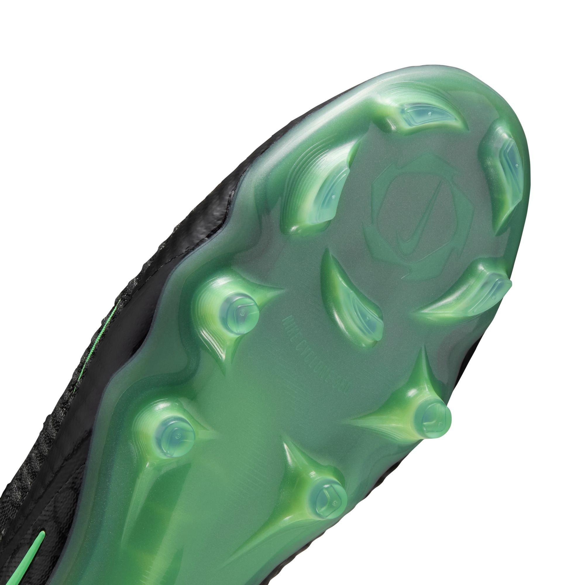 Black/Green - Nike - Phantom 6 Low Elite Adults Firm Ground Football Boots - 11