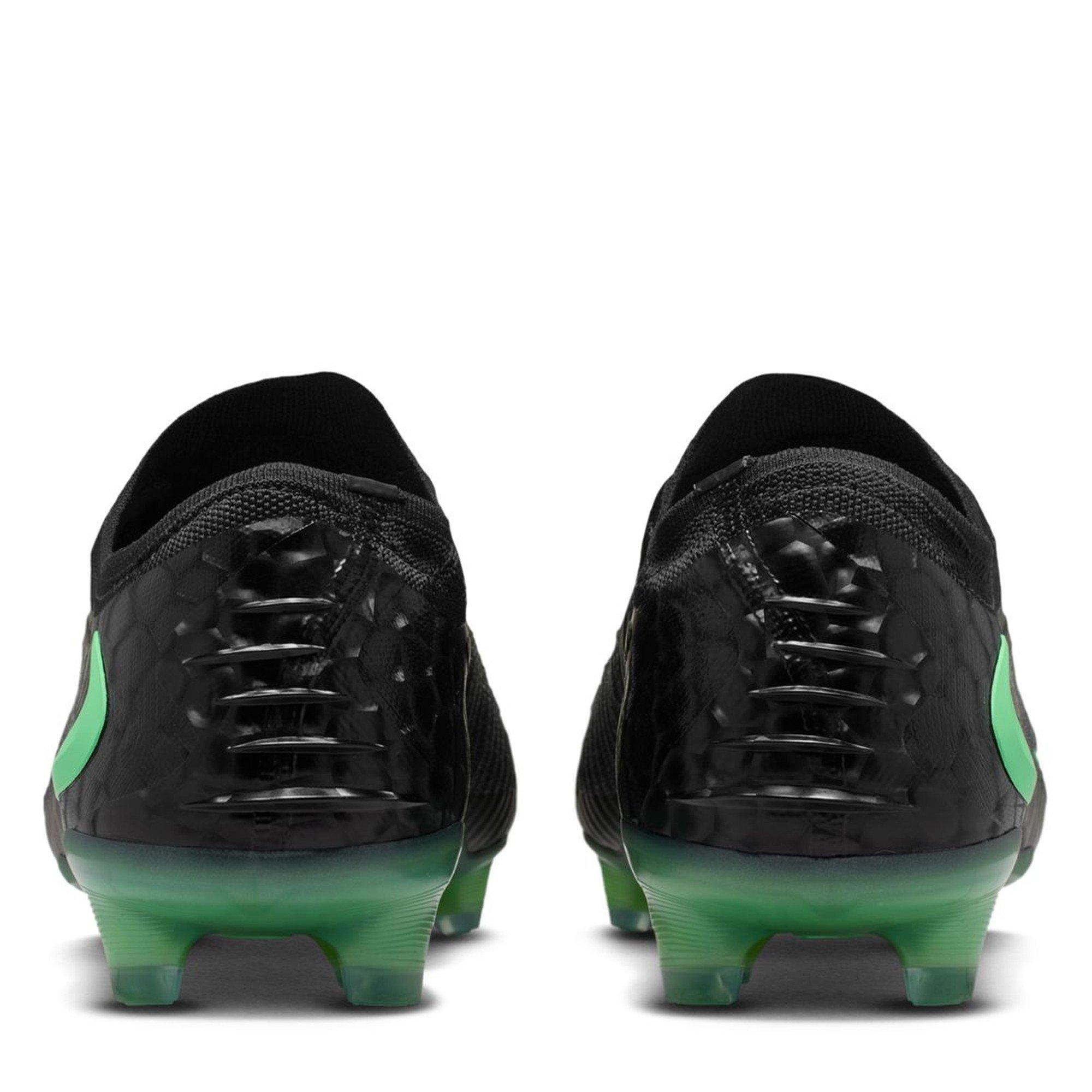 Black/Green - Nike - Phantom 6 Low Elite Adults Firm Ground Football Boots - 6