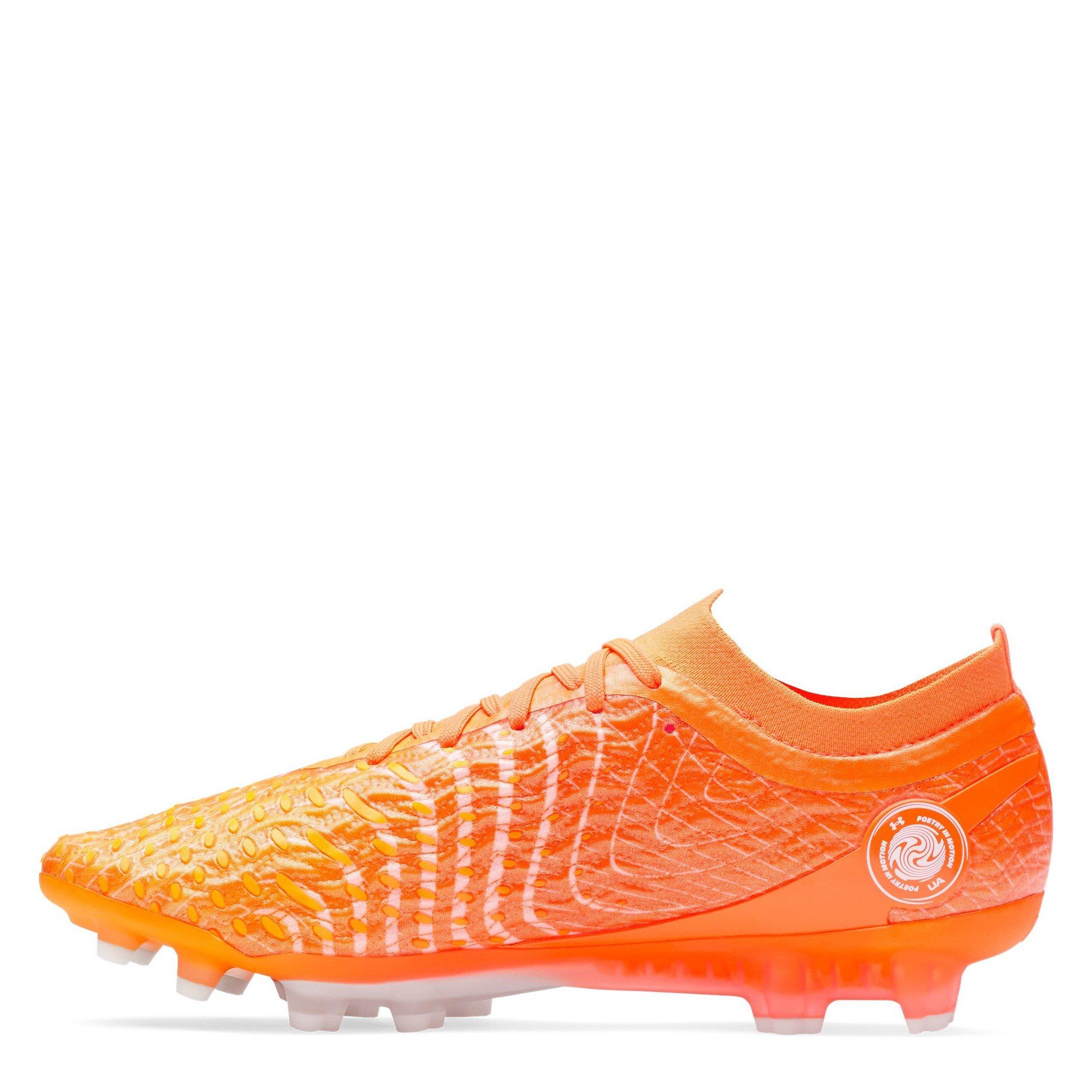 Orange/White - Under Armour - Magnetico Elite Adults Firm Ground Football Boots - 2