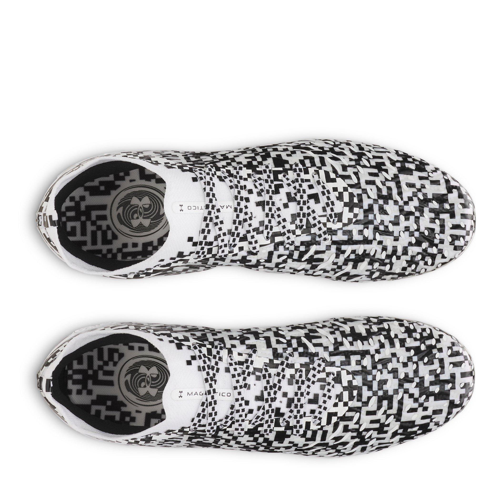 Black/White - Under Armour - Magnetico Elite Adults Firm Ground Football Boots - 4
