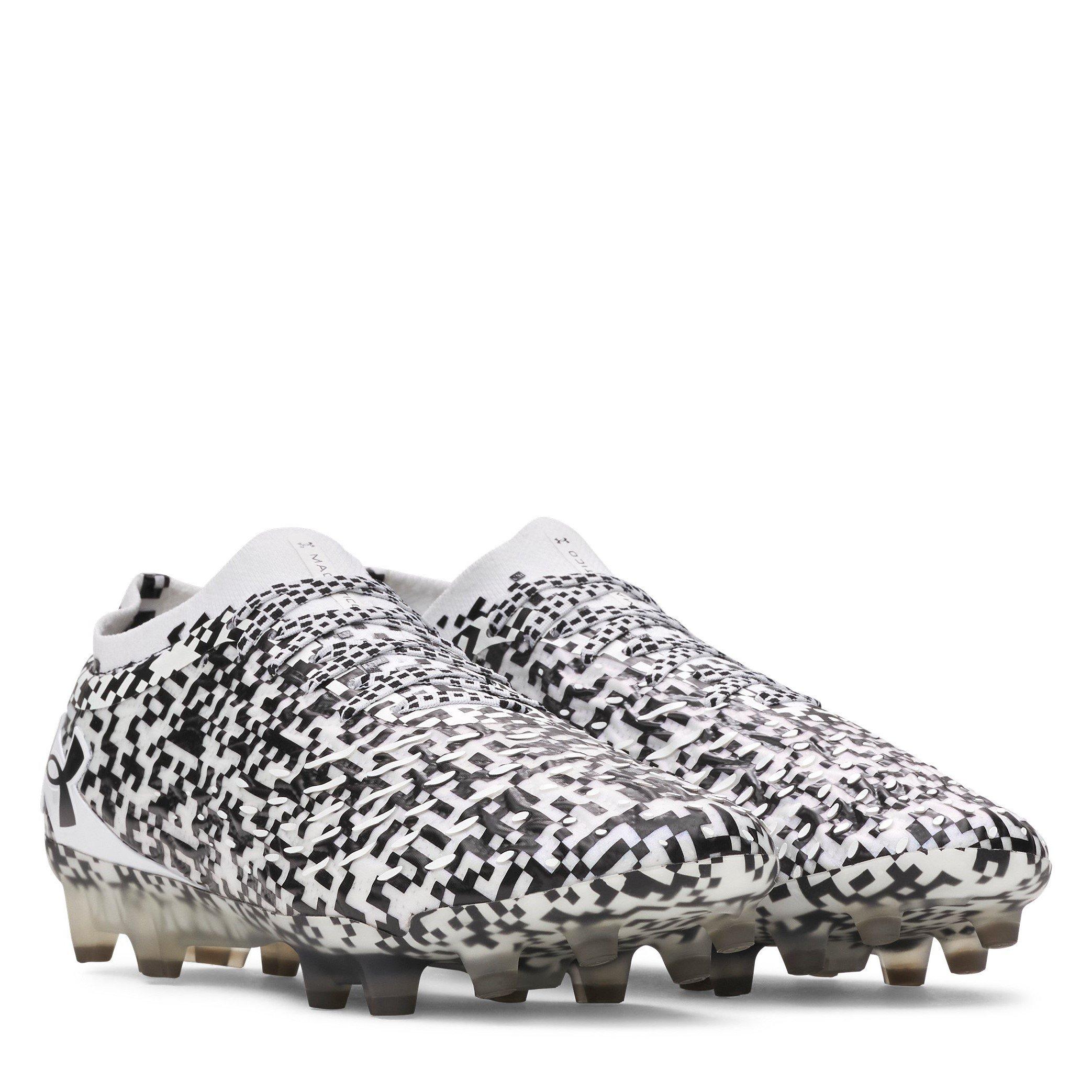 Black/White - Under Armour - Magnetico Elite Adults Firm Ground Football Boots - 5