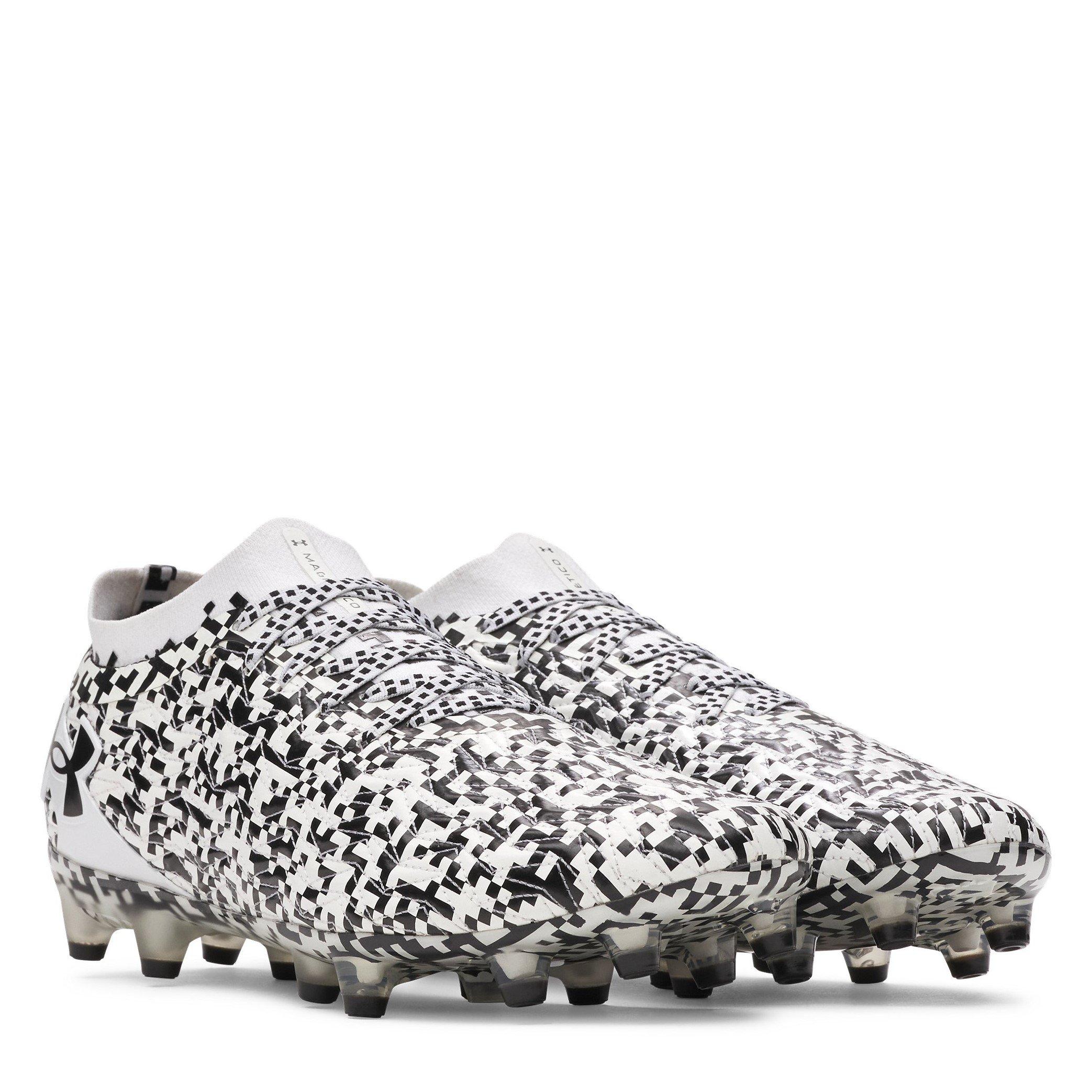 Black/White - Under Armour - Magnetico Pro Adults Firm Ground Football Boots - 5