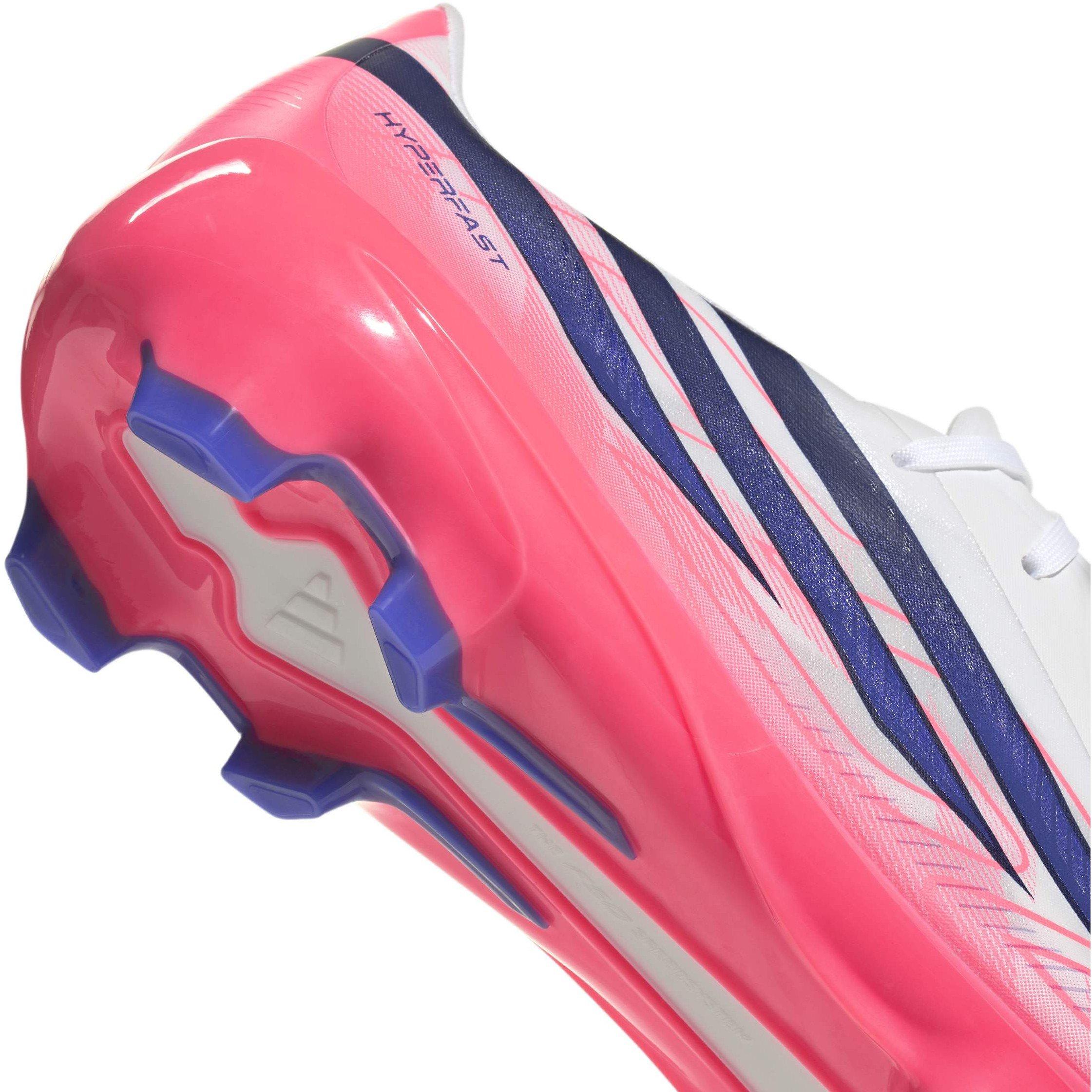 White/Purple - adidas - F50 Hyperfast League Firm Ground Boots - 9