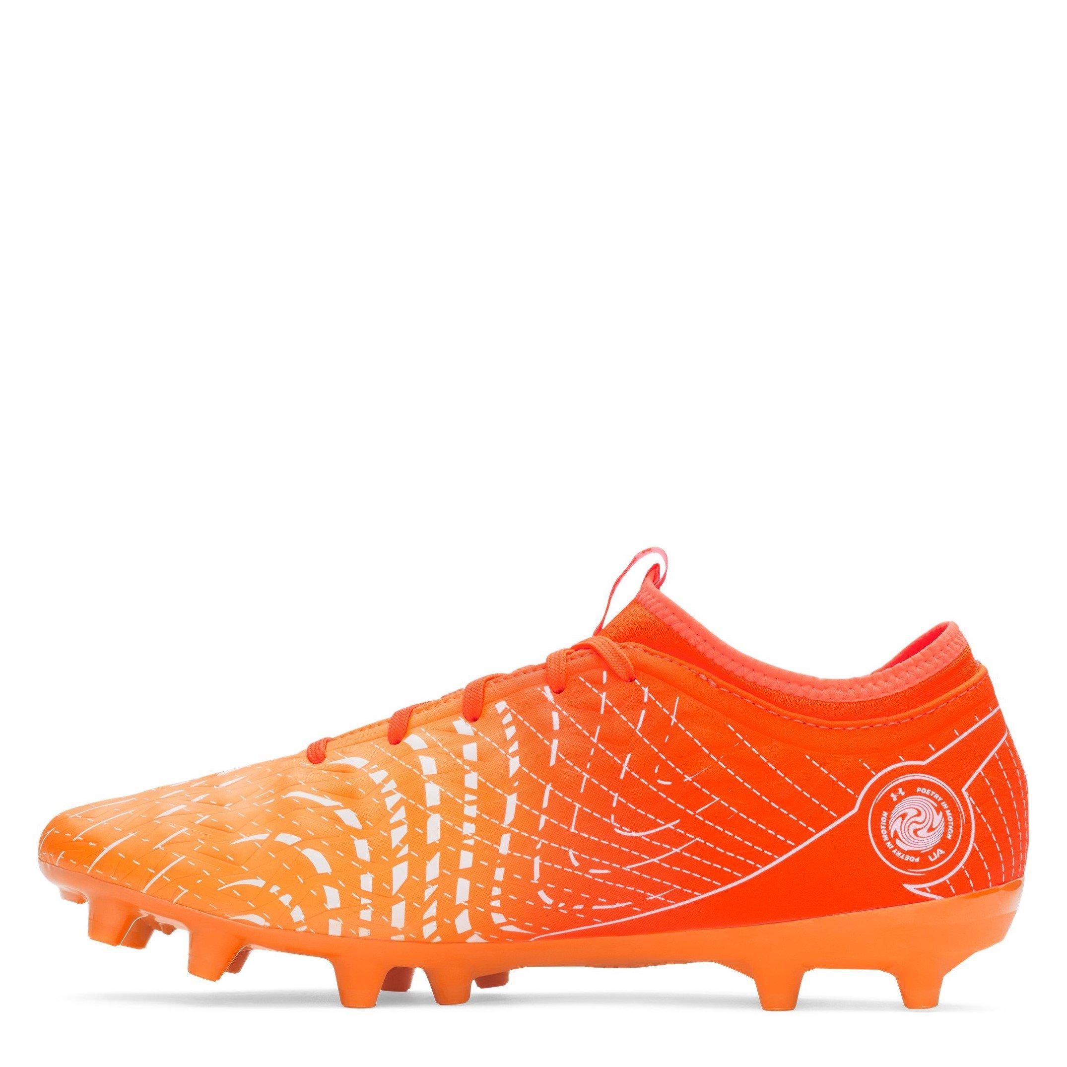 Orange/Weiß - Under Armour - Magnetico Select Adults Firm Ground Football Boots - 2